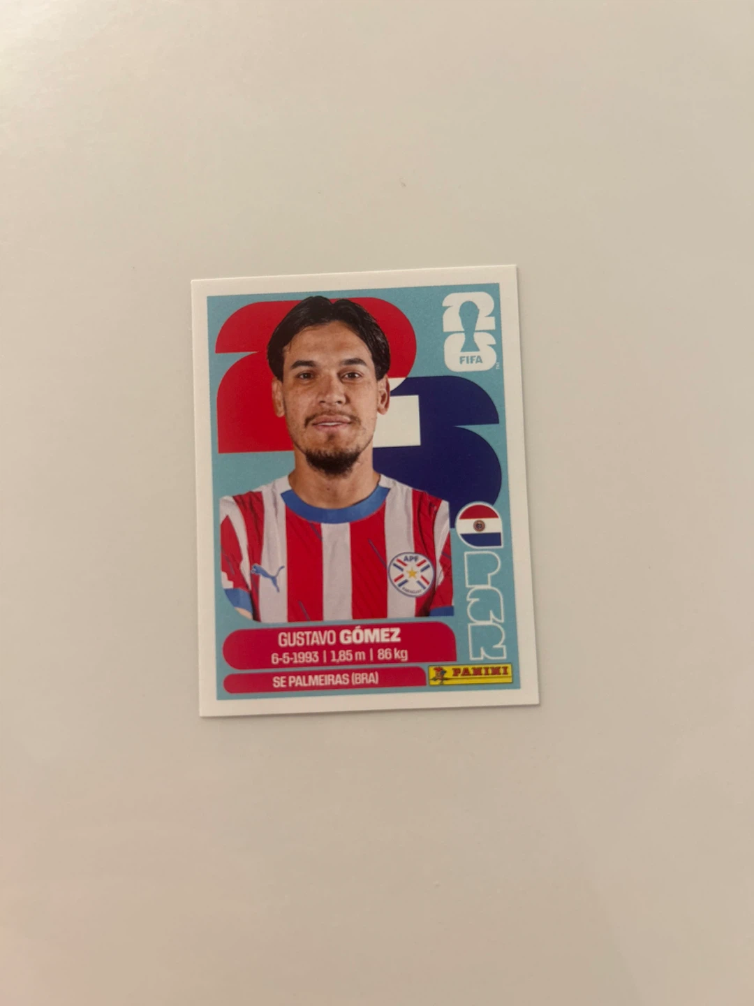 Panini FIFA World Cup 2026 Gustavo Gómez Sticker