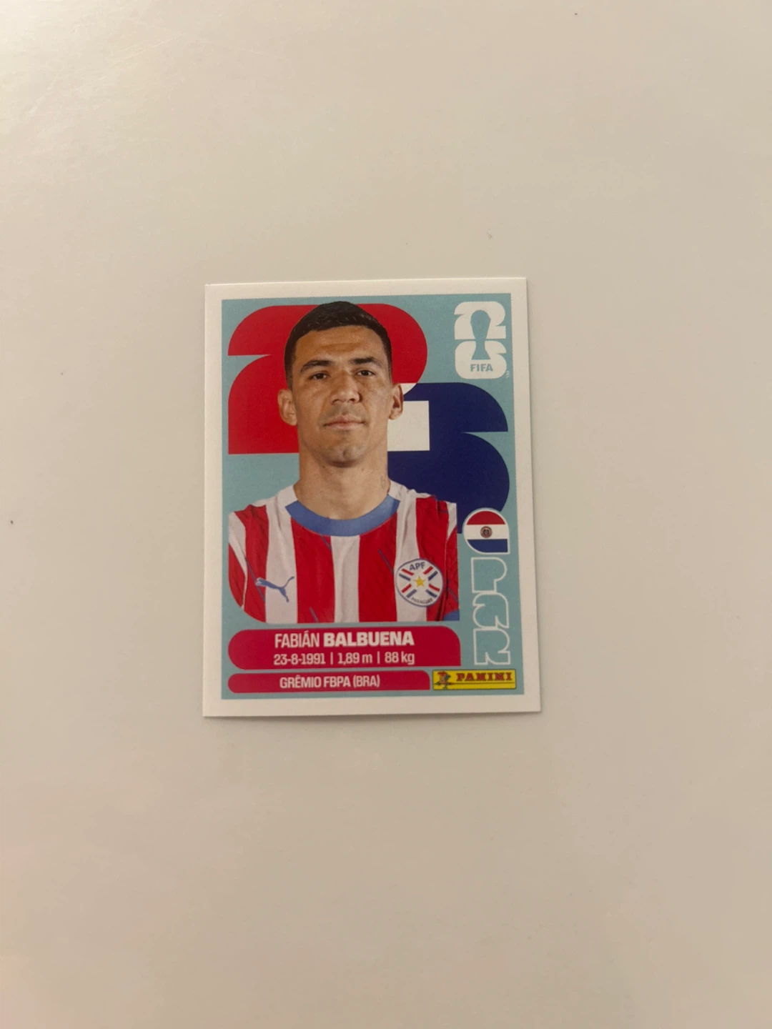 Panini FIFA World Cup 2026 Fabian Balbuena Sticker