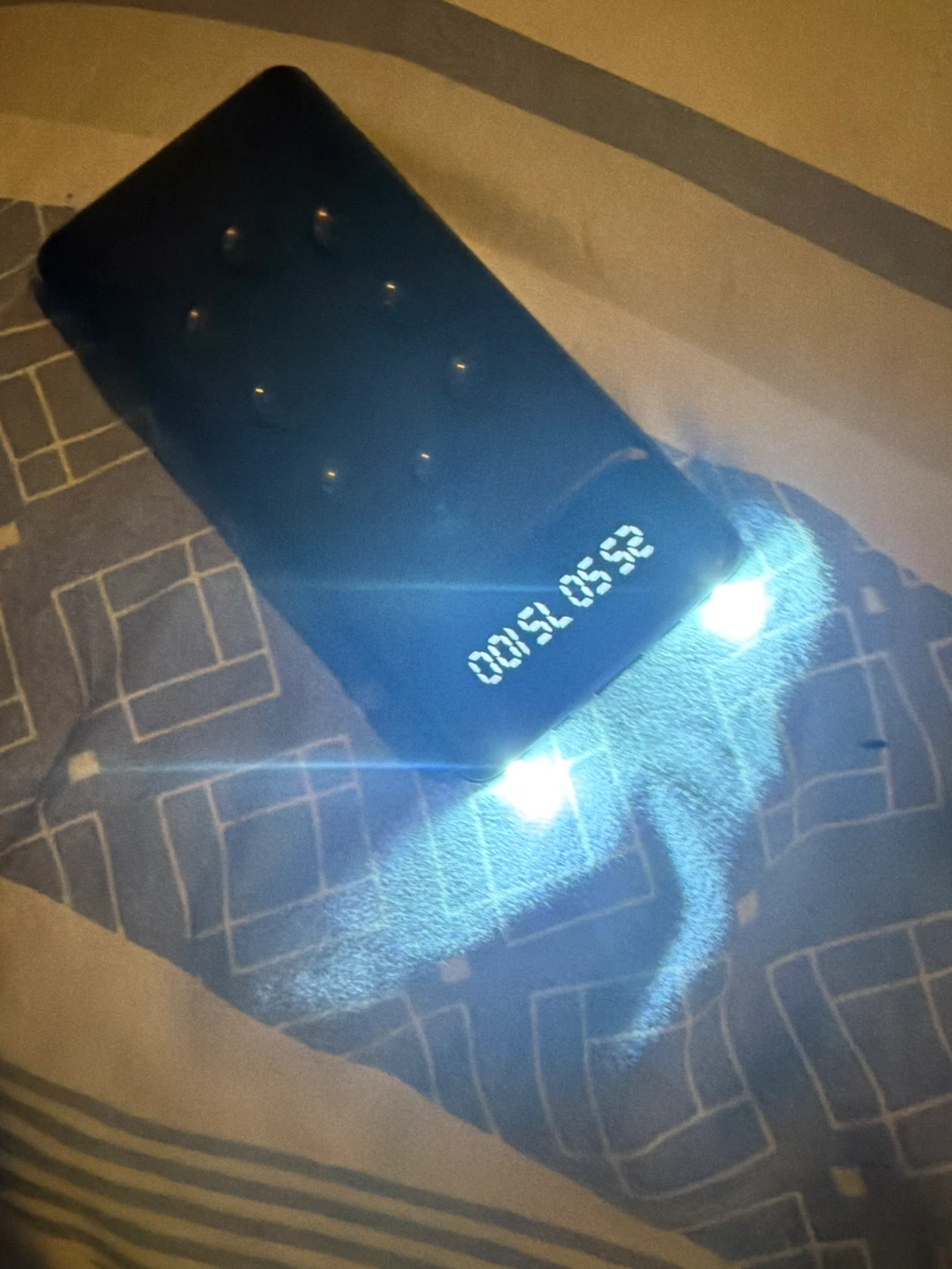 Portable Power Bank with Built-in Cables and LED Display - photo 3