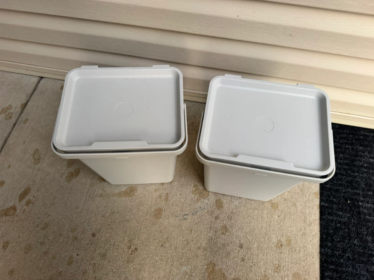Two IKEA Plastic Sorting Bins - photo 2