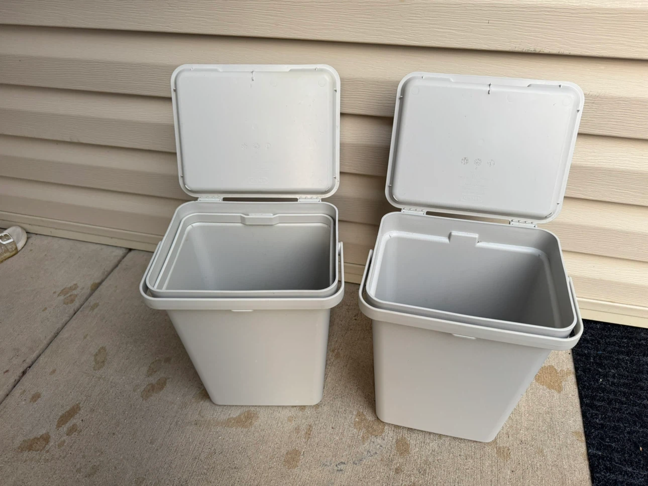 Two IKEA Plastic Sorting Bins - photo 3