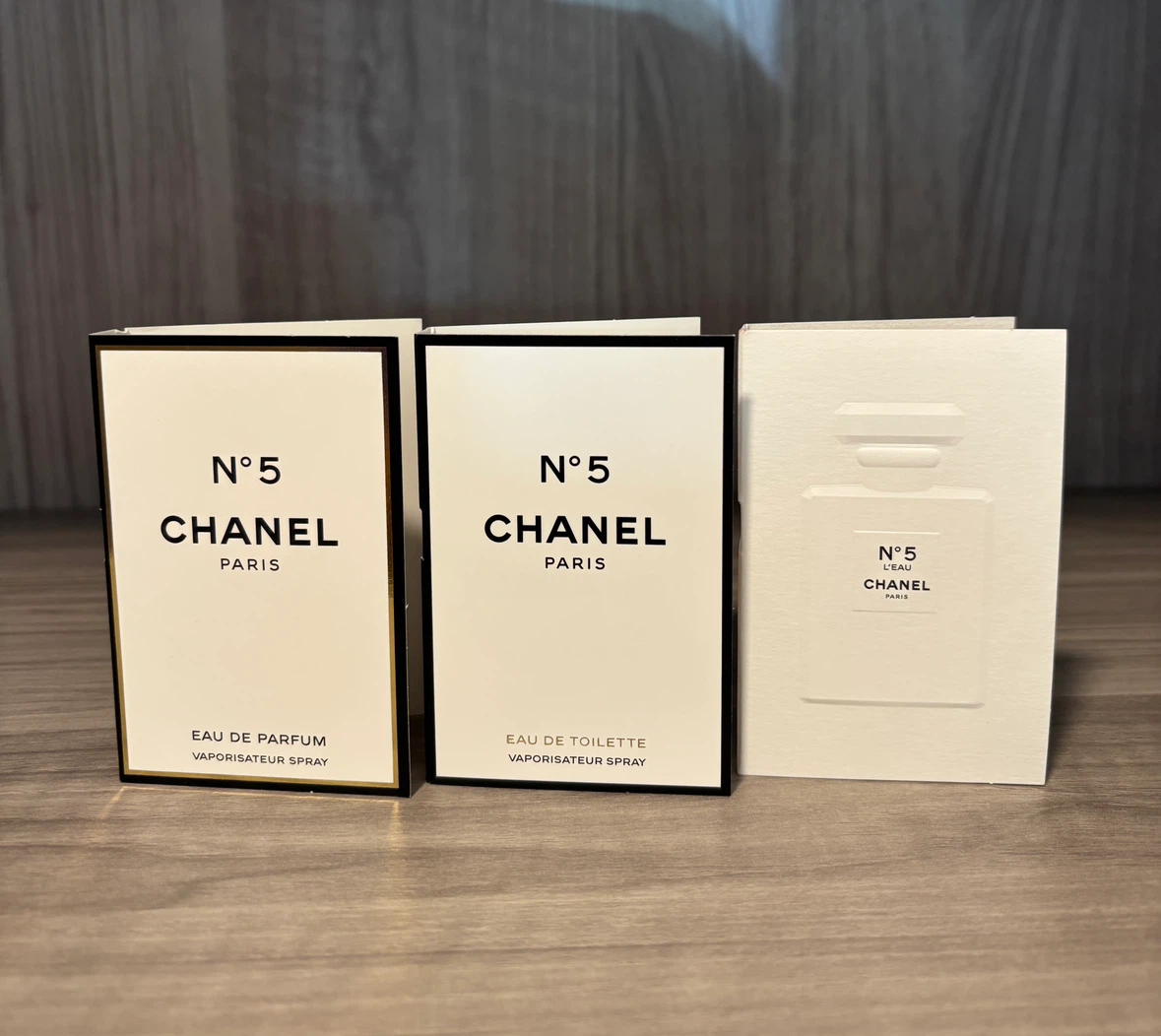 Chanel N°5 Mini Perfume Set – EDP, EDT & L’Eau, 3 x 1.5ml