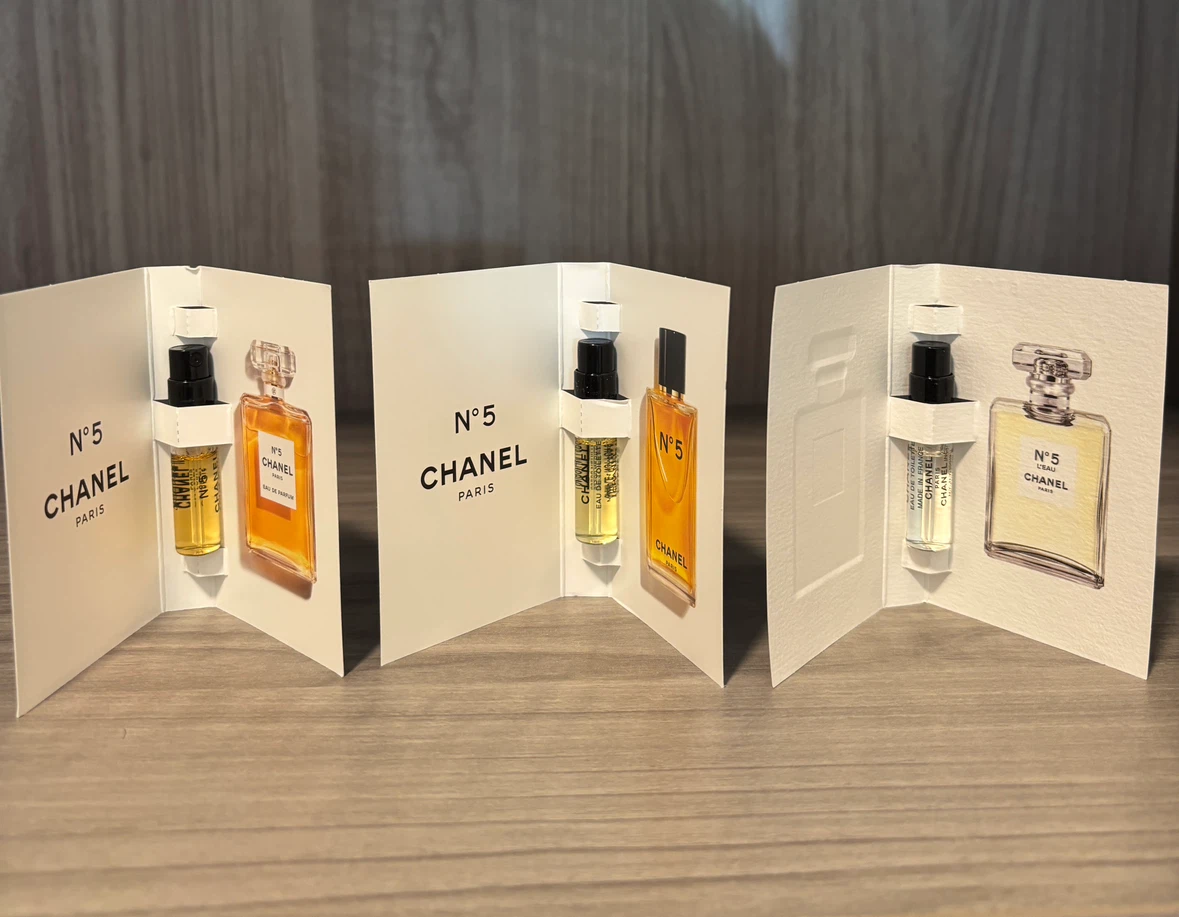 Chanel N°5 Mini Perfume Set – EDP, EDT & L’Eau, 3 x 1.5ml - photo 2
