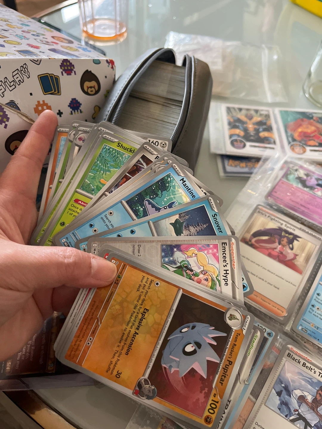 Large Collection of Pokémon and Sports Trading Cards
