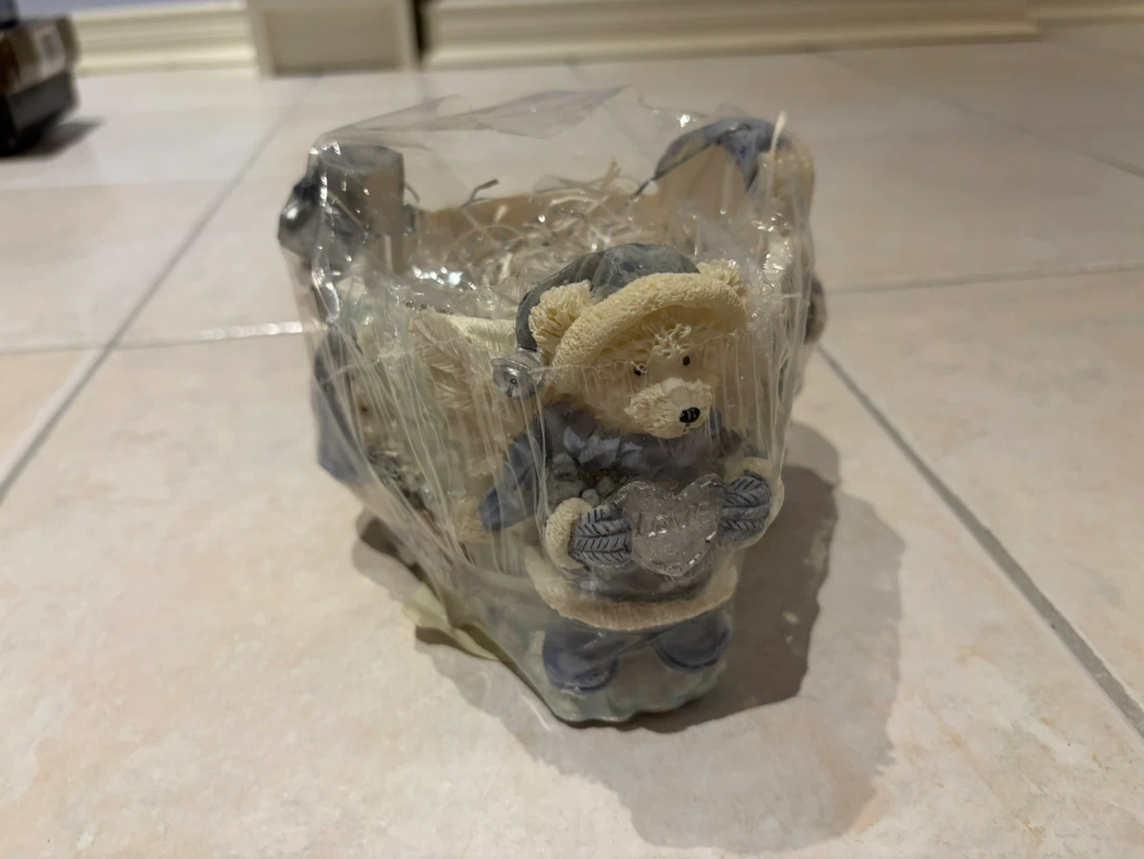 Winter Themed Decorative Basket 🏈 - photo 3