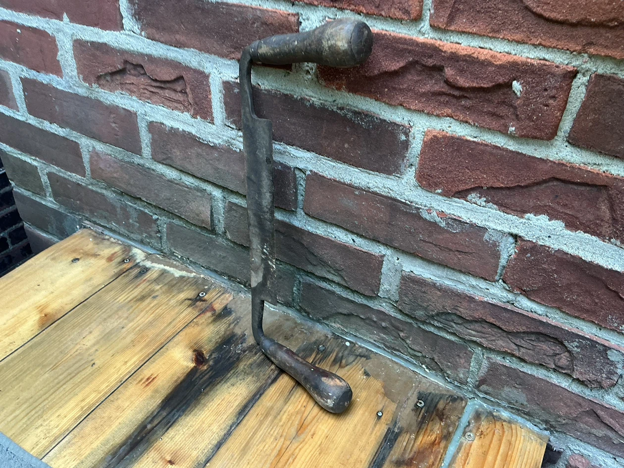 Antique Wood Handles Drawknife Woodworking Tool - photo 5