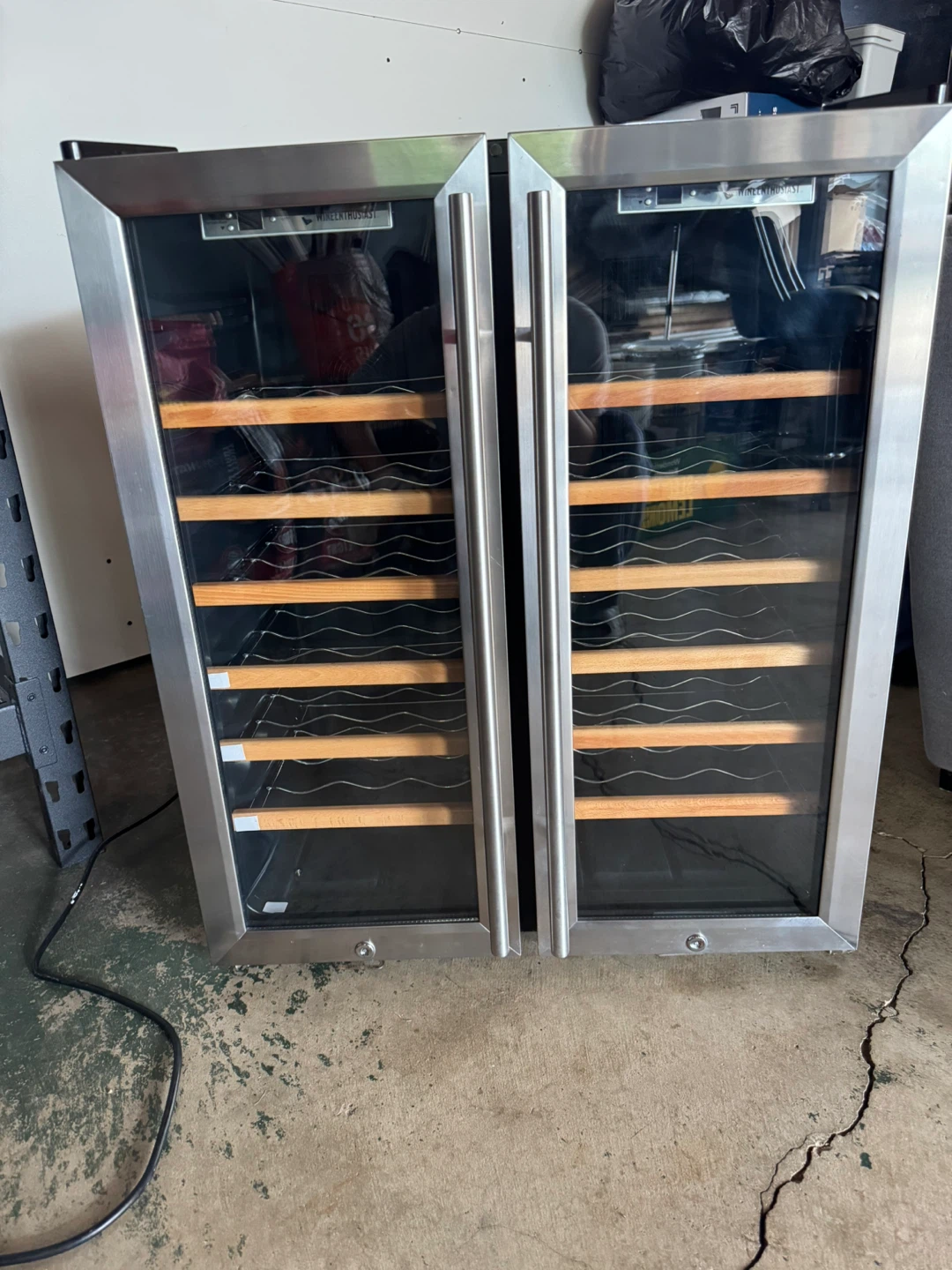 Wine Enthusiast Dual Zone Wine Cooler