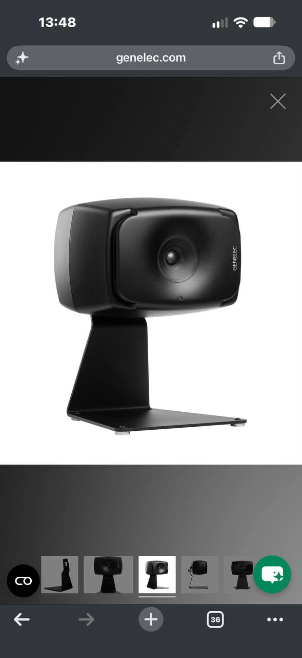H996 Genelec 8000-325B Table Stand for Studio Monitor – Bl - photo 4