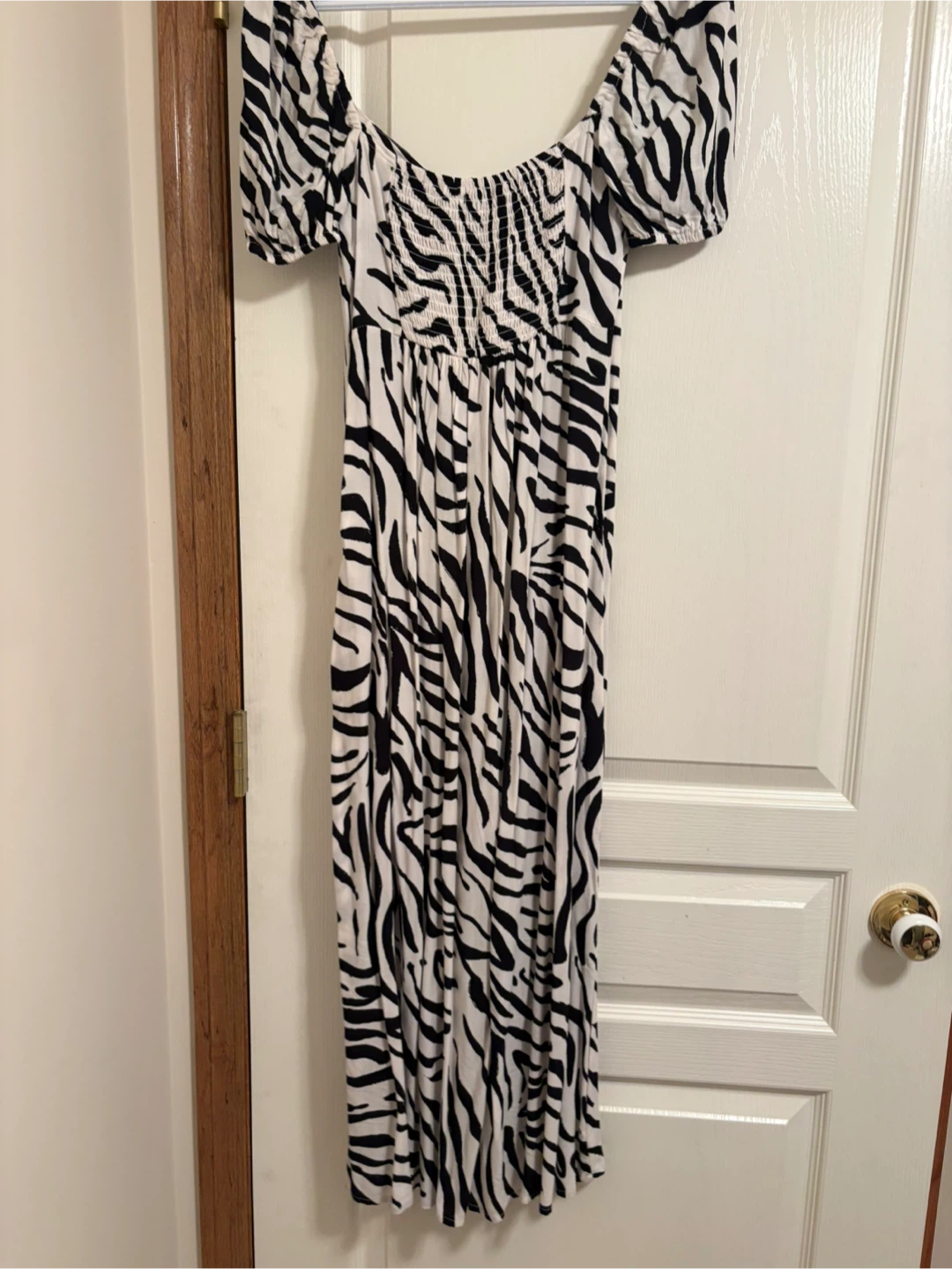 Zebra Print Maxi Dress - photo 2