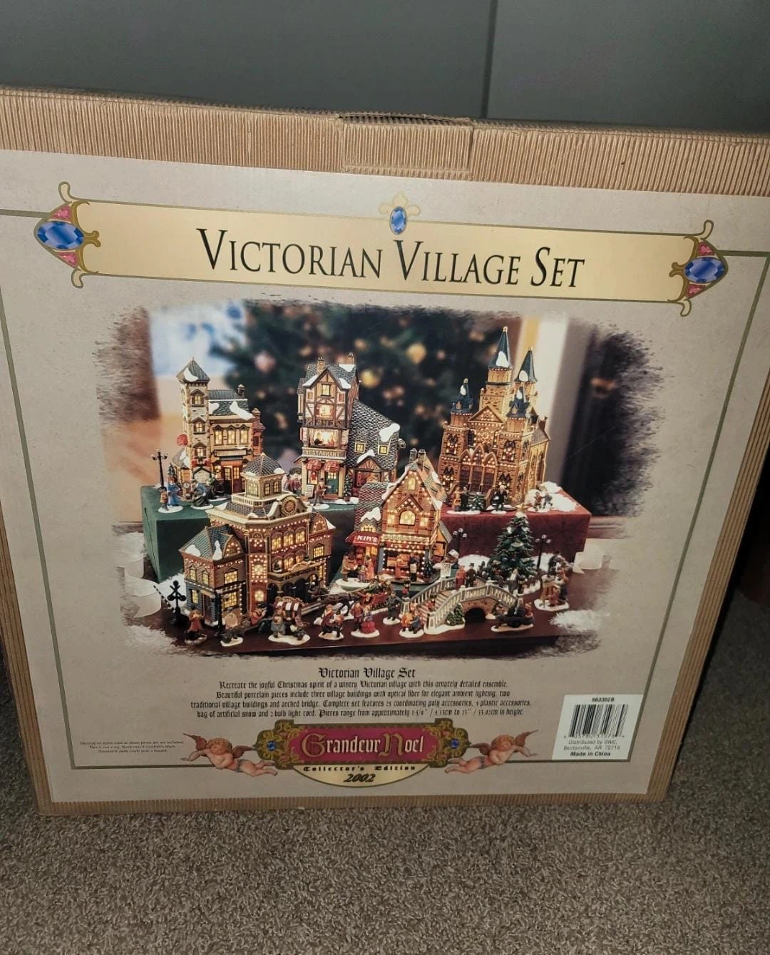 Grandeur Noel 2002 Victorian Village Set