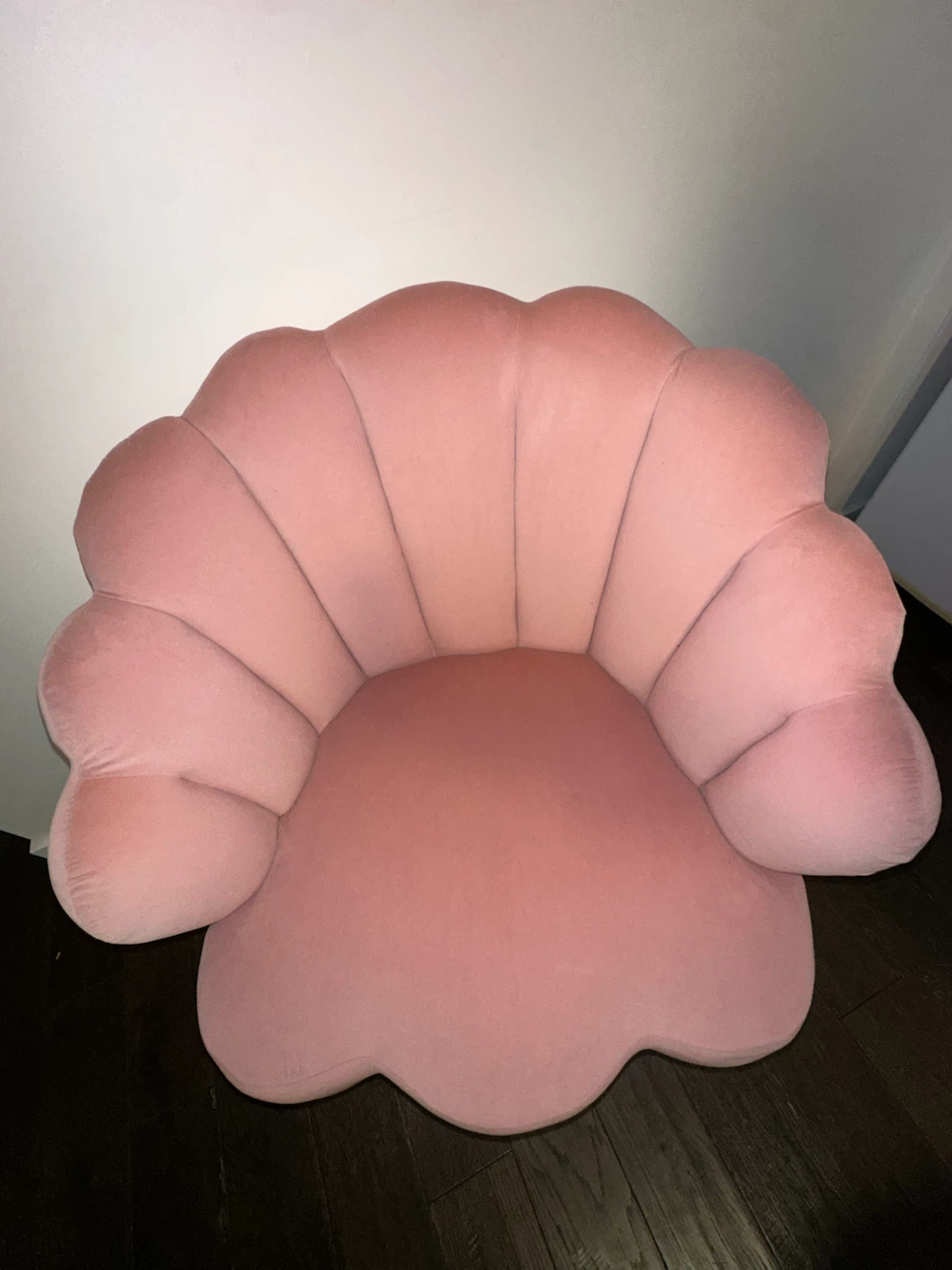 Pink shell smooth chair - photo 4