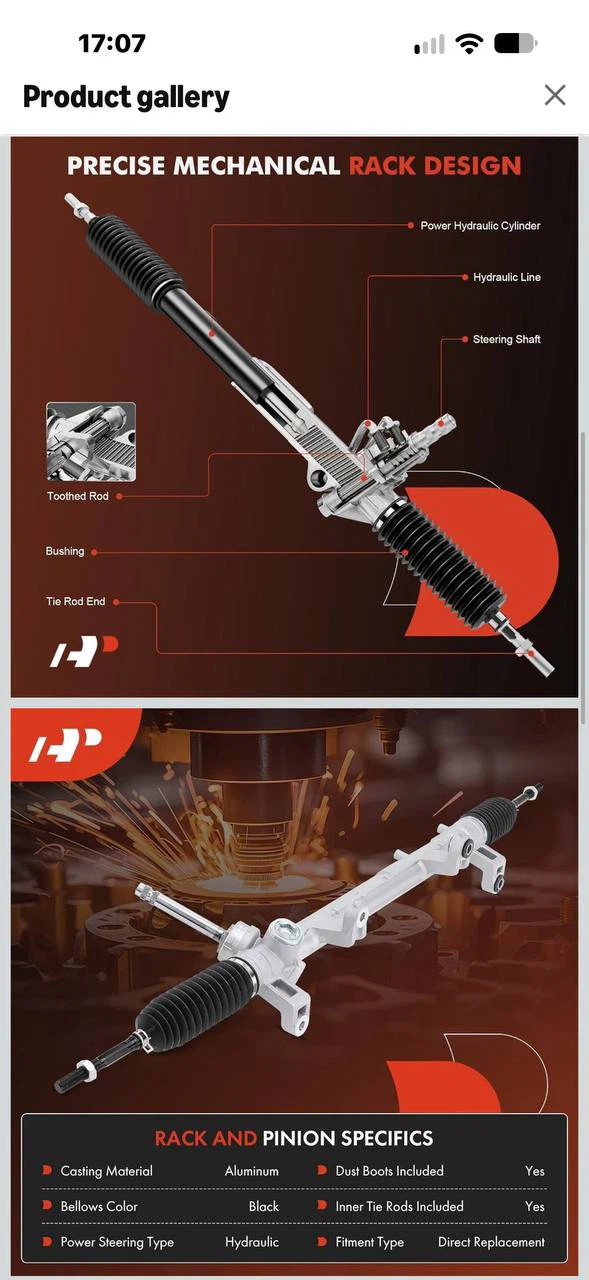 H1003 – A-Premium Electronic Power Steering Rack & Pinion - photo 3