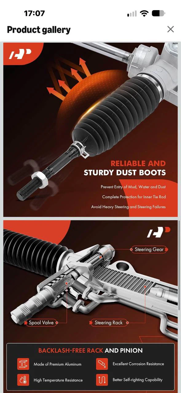H1003 – A-Premium Electronic Power Steering Rack & Pinion - photo 4