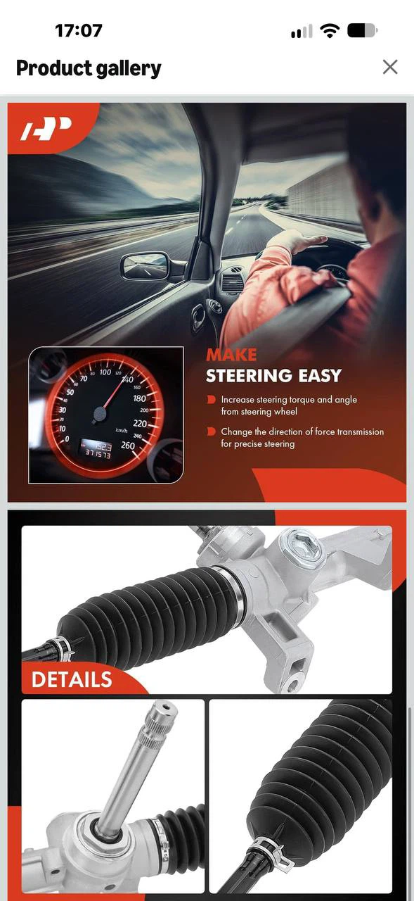 H1003 – A-Premium Electronic Power Steering Rack & Pinion - photo 5