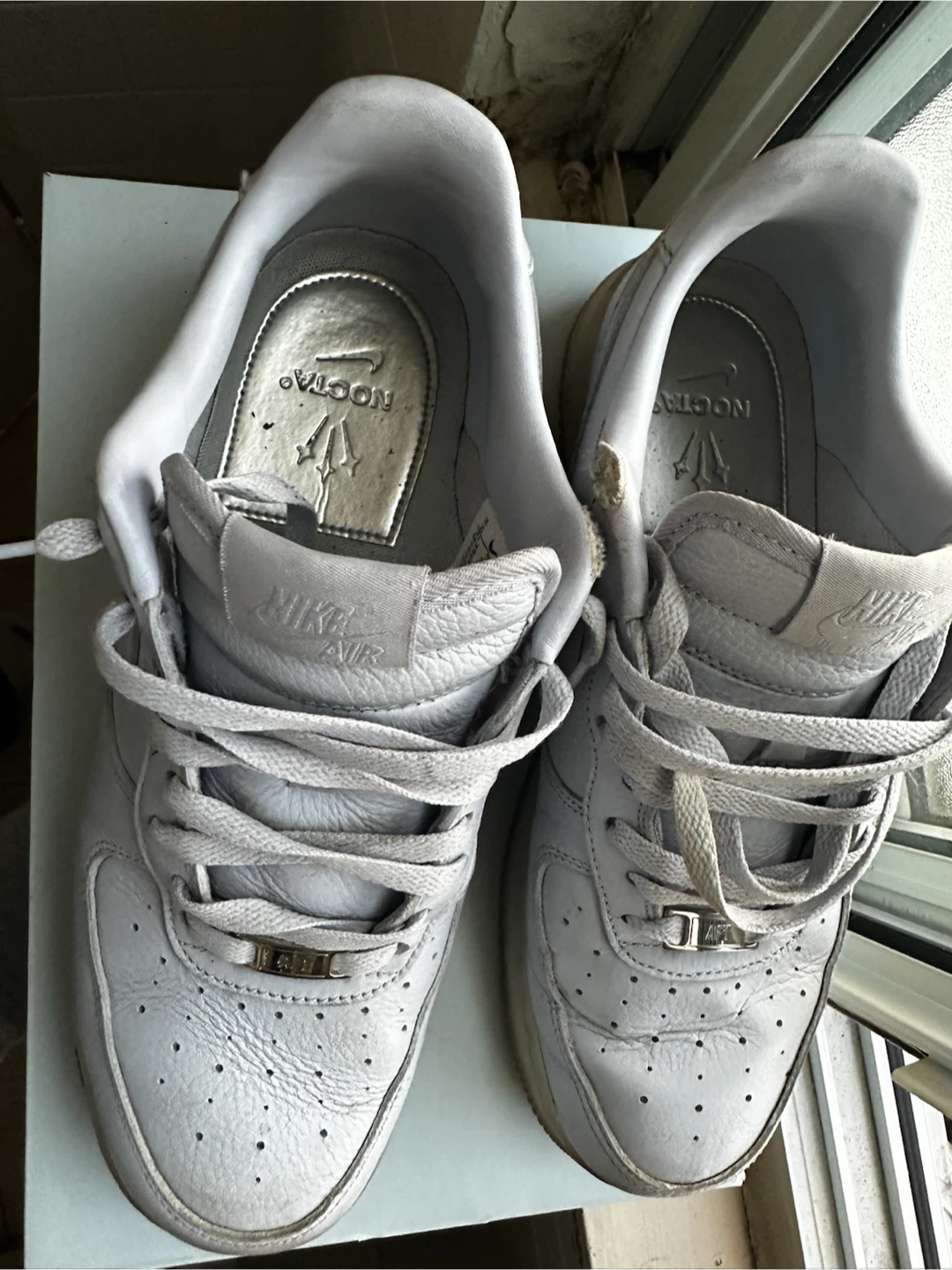 Nike NOCTA Air Force 1 Low White - photo 2