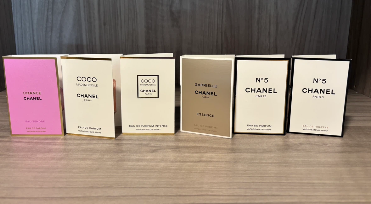 Chanel Perfume Sample Discovery Set – 6 x 1.5ml Mini Sprays