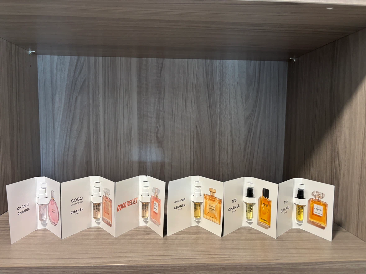 Chanel Perfume Sample Discovery Set – 6 x 1.5ml Mini Sprays - photo 2