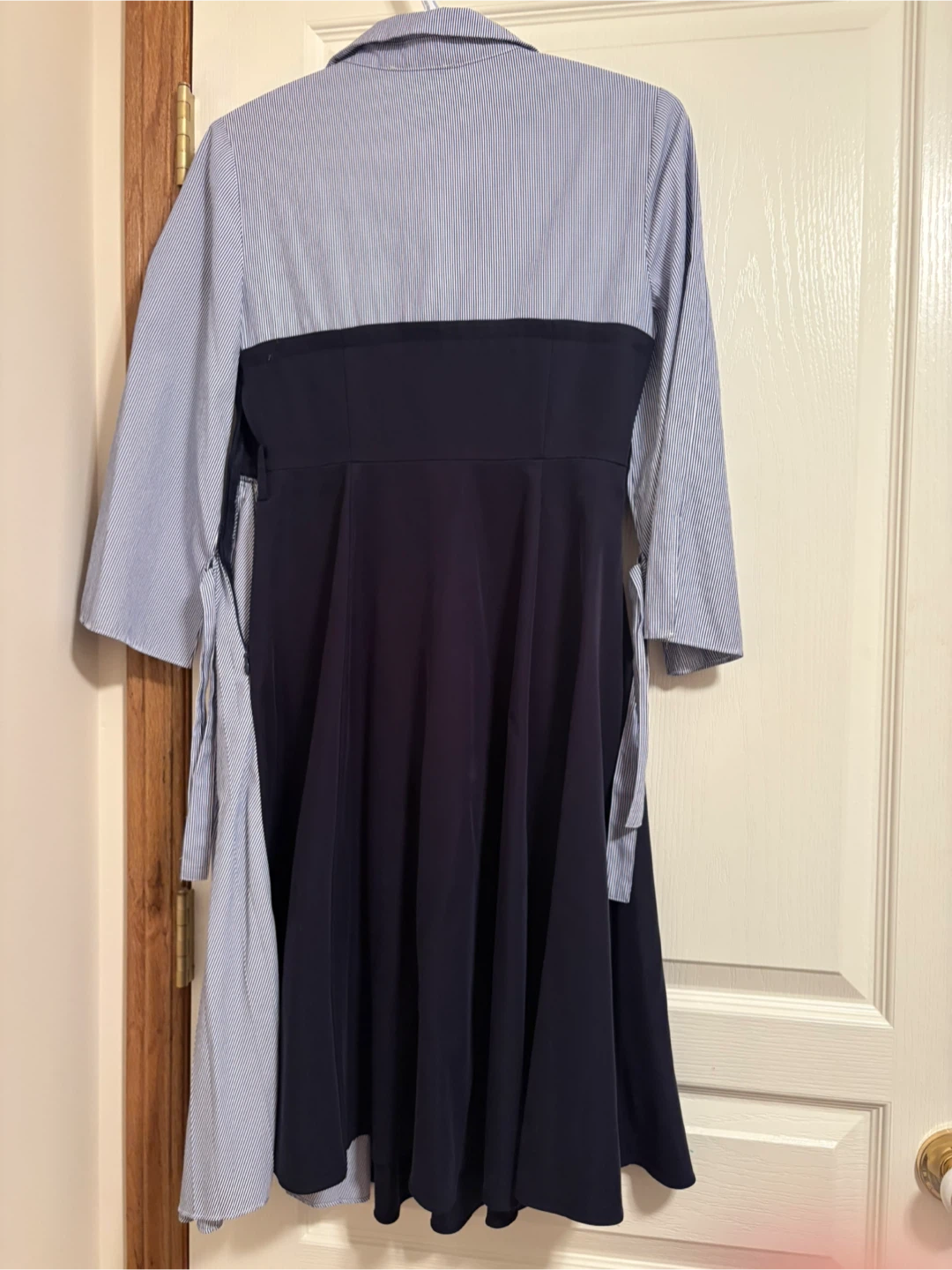 Vero Moda Navy and White Striped Dress - photo 2