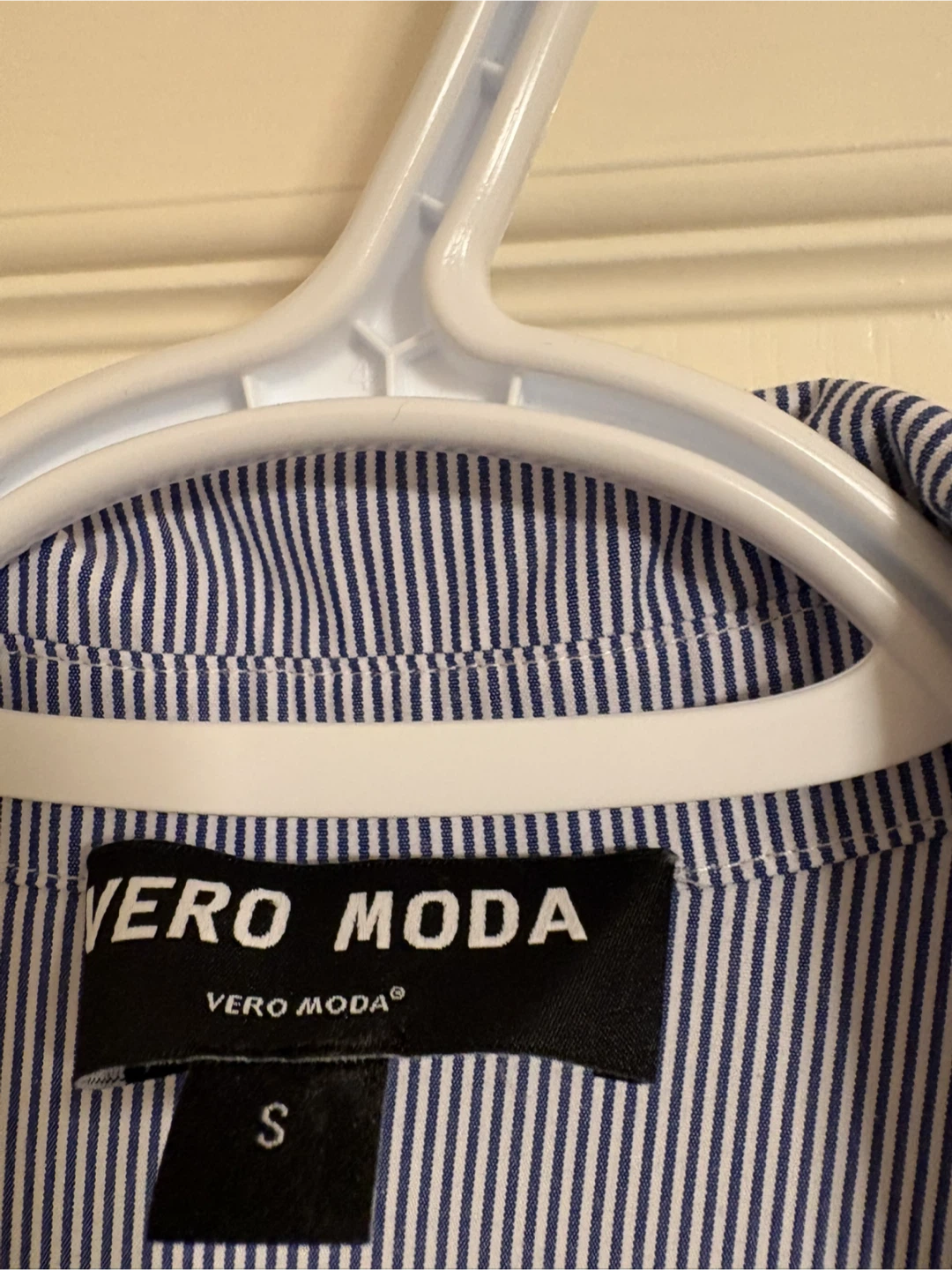 Vero Moda Navy and White Striped Dress - photo 4