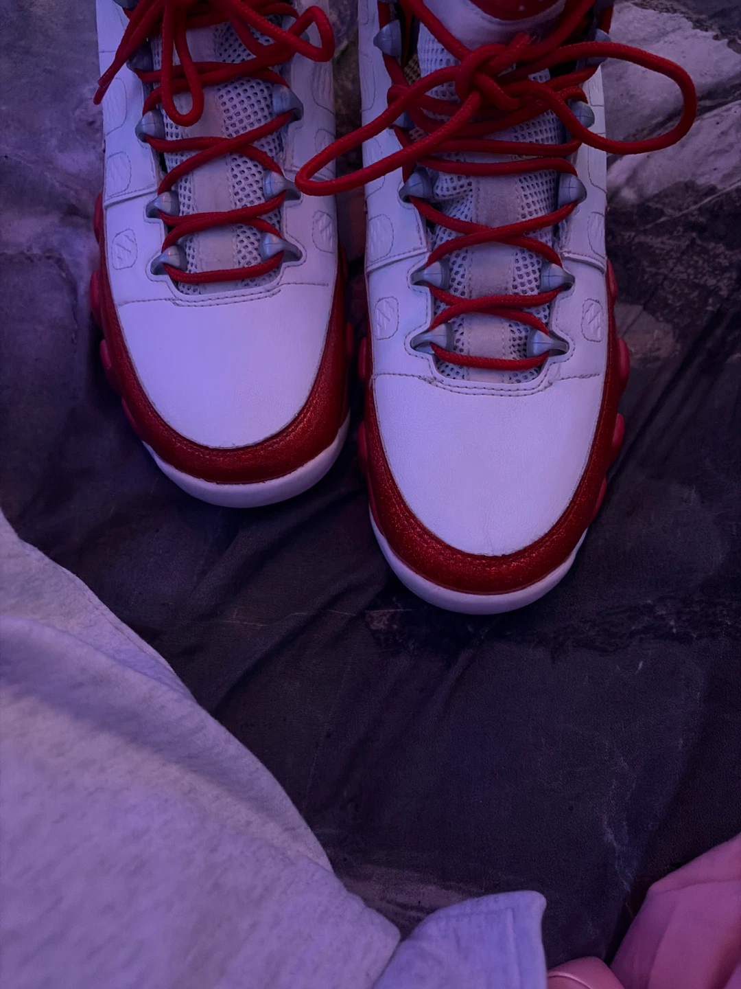 Air Jordan 9 Retro Gym Red Sneakers - photo 2