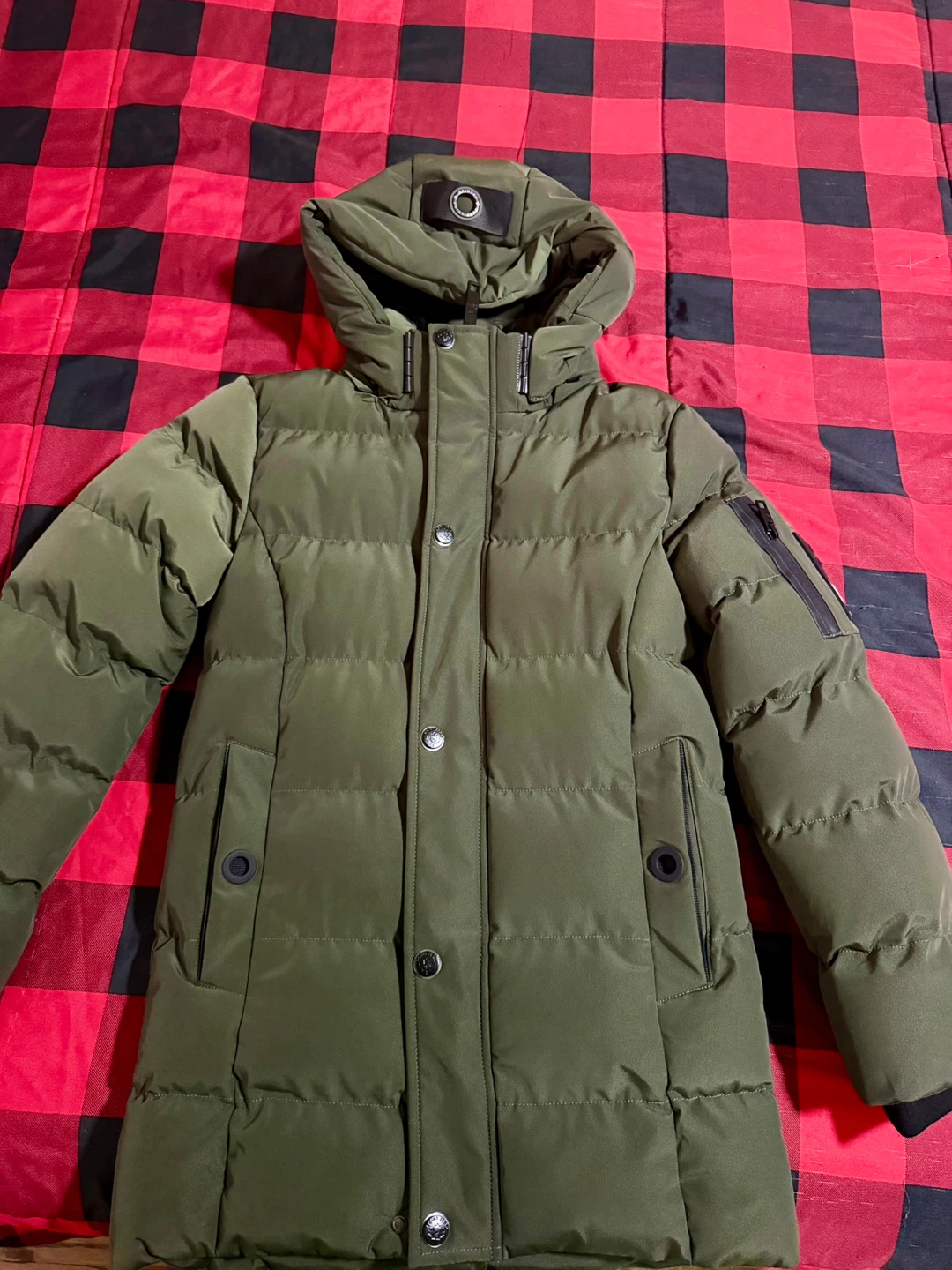 Winter Jacket Point Zero Puffer Collection - Green