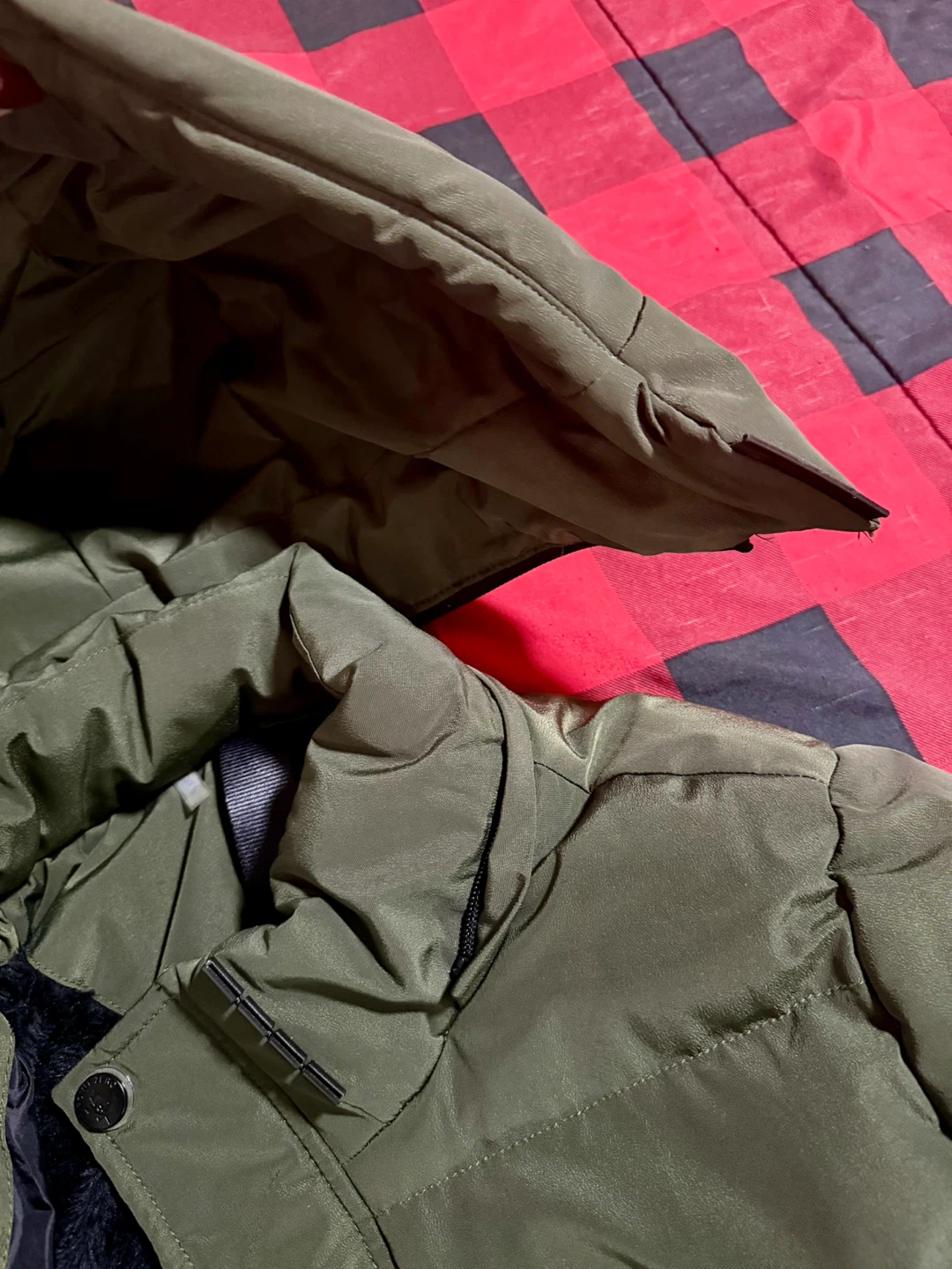Winter Jacket Point Zero Puffer Collection - Green - photo 3