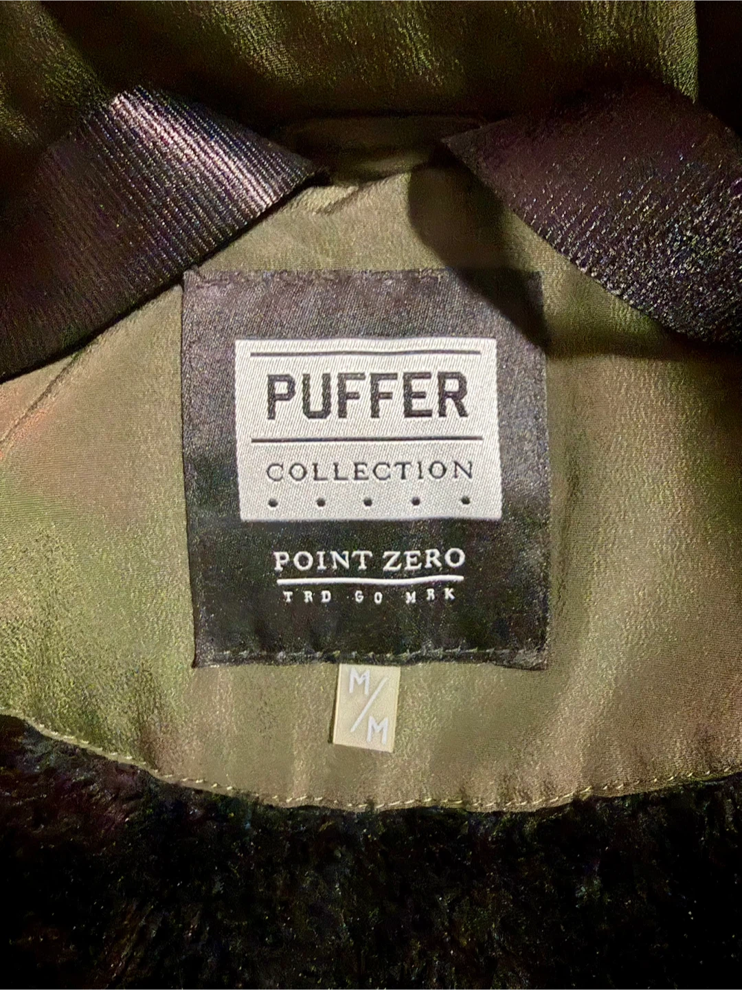 Winter Jacket Point Zero Puffer Collection - Green - photo 4