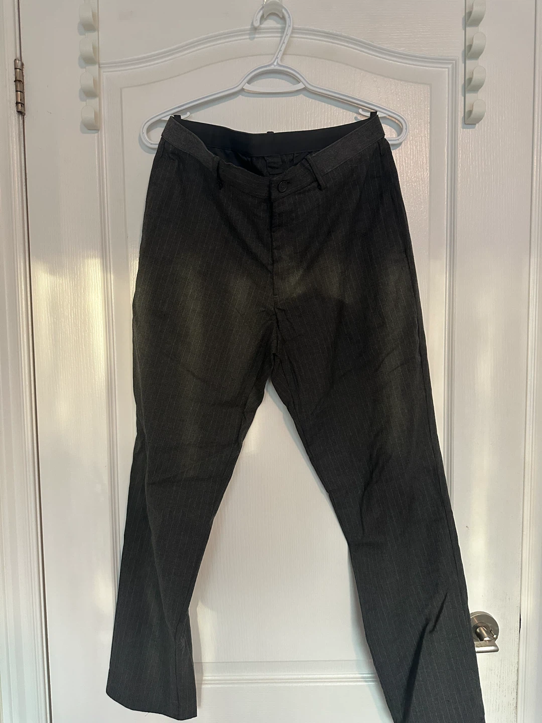 Uniqlo Pinstripe Trousers Medium