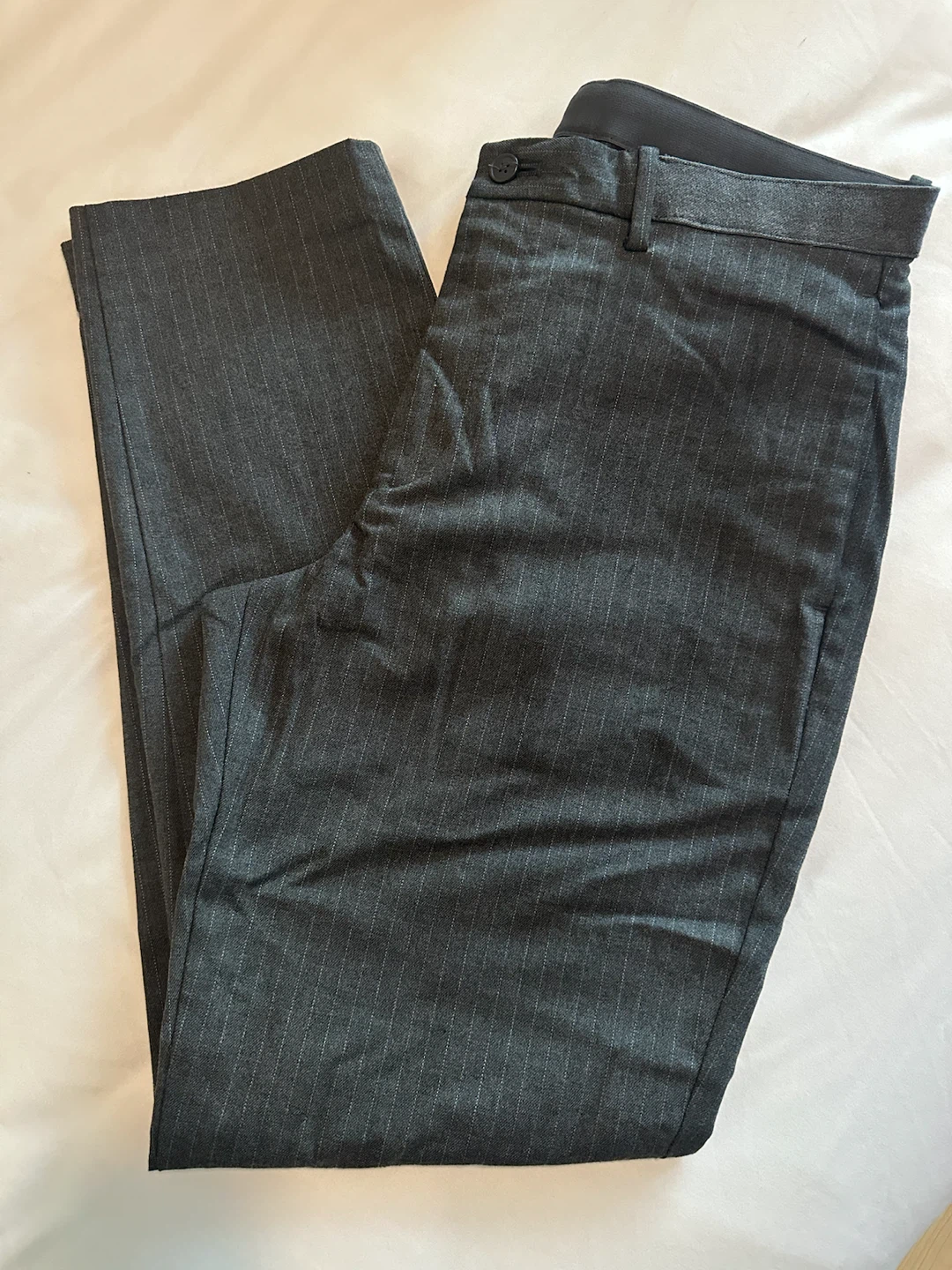 Uniqlo Pinstripe Trousers Medium - photo 4