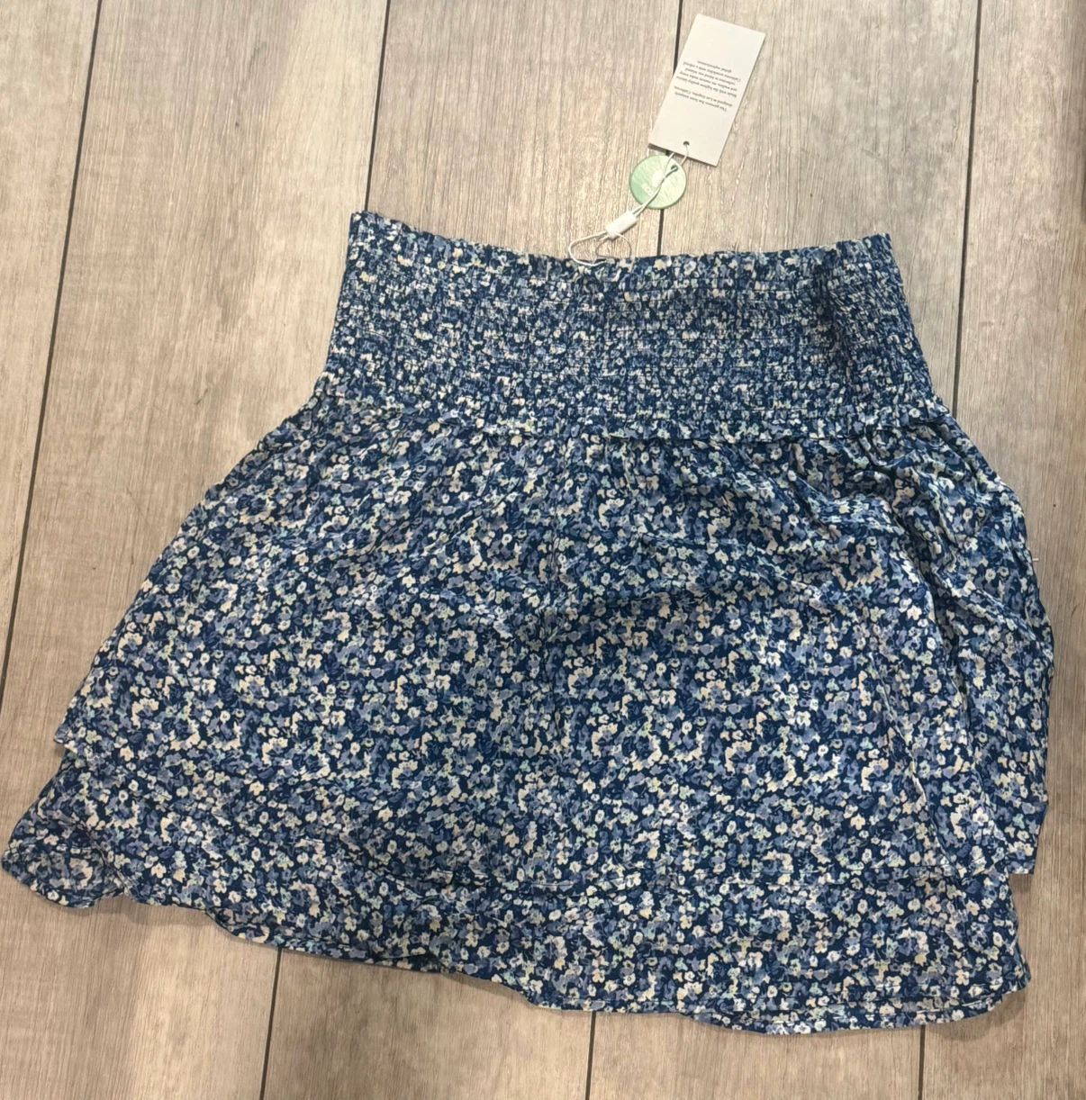 🏈 Rails Floral Smocked Mini Skirt - photo 2