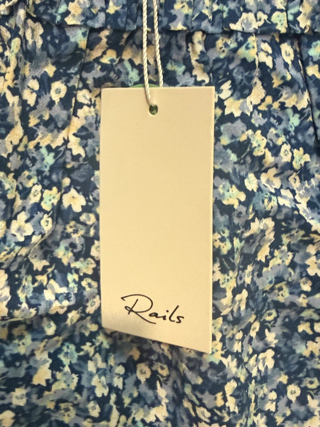 🏈 Rails Floral Smocked Mini Skirt - photo 4
