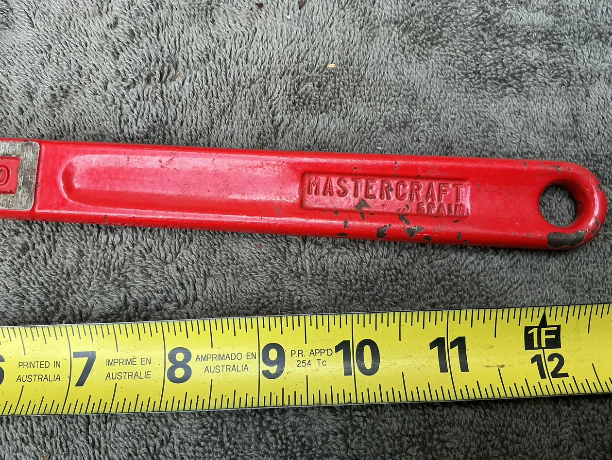 Mastercraft 14-inch Pipe Wrench ! - photo 2