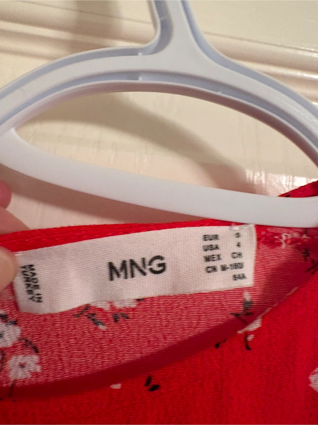 MNG Red Floral Midi Dress - photo 4