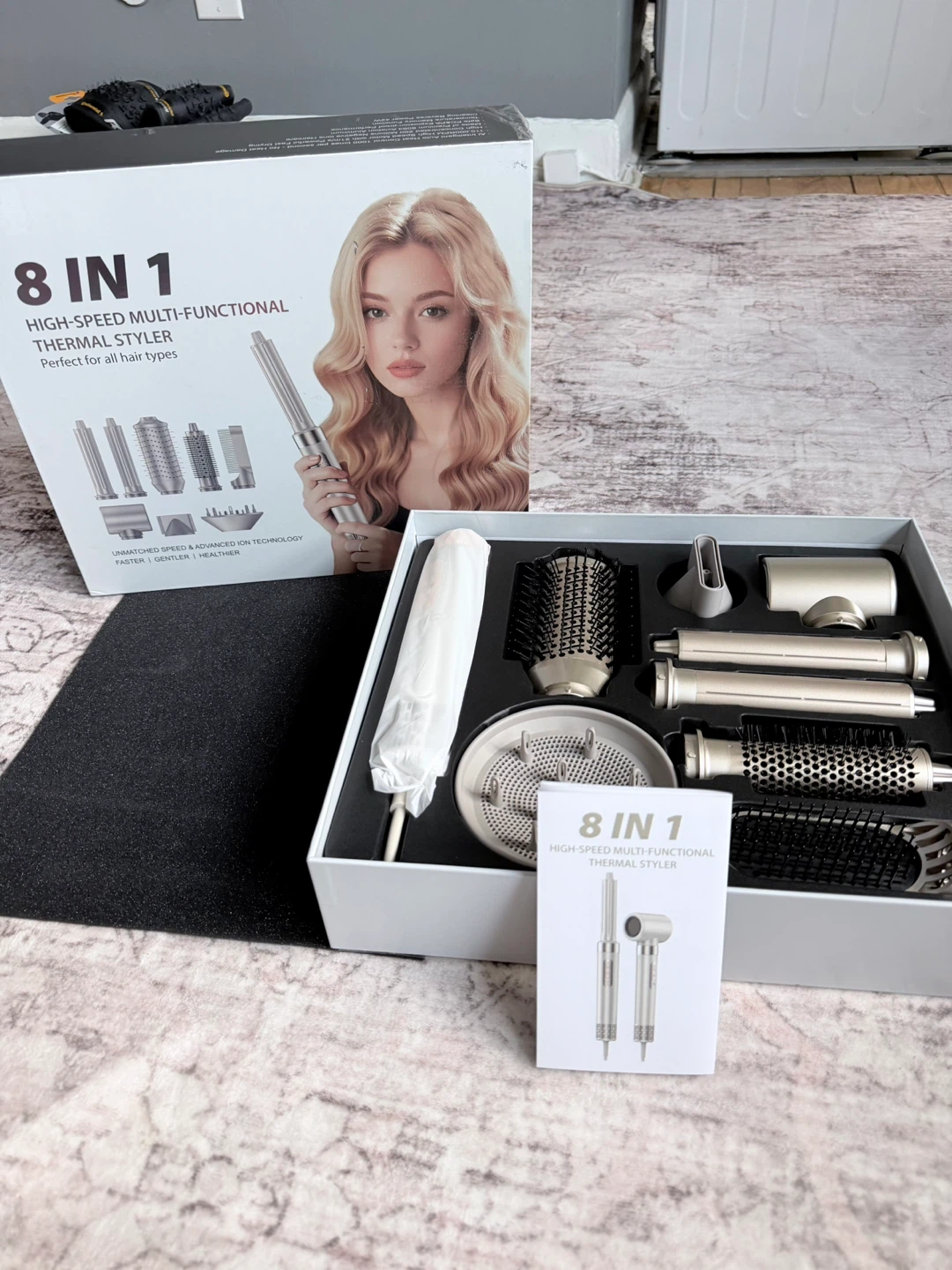 DORISILK 8 in 1 Hair Styler & Blow Dryer Brush