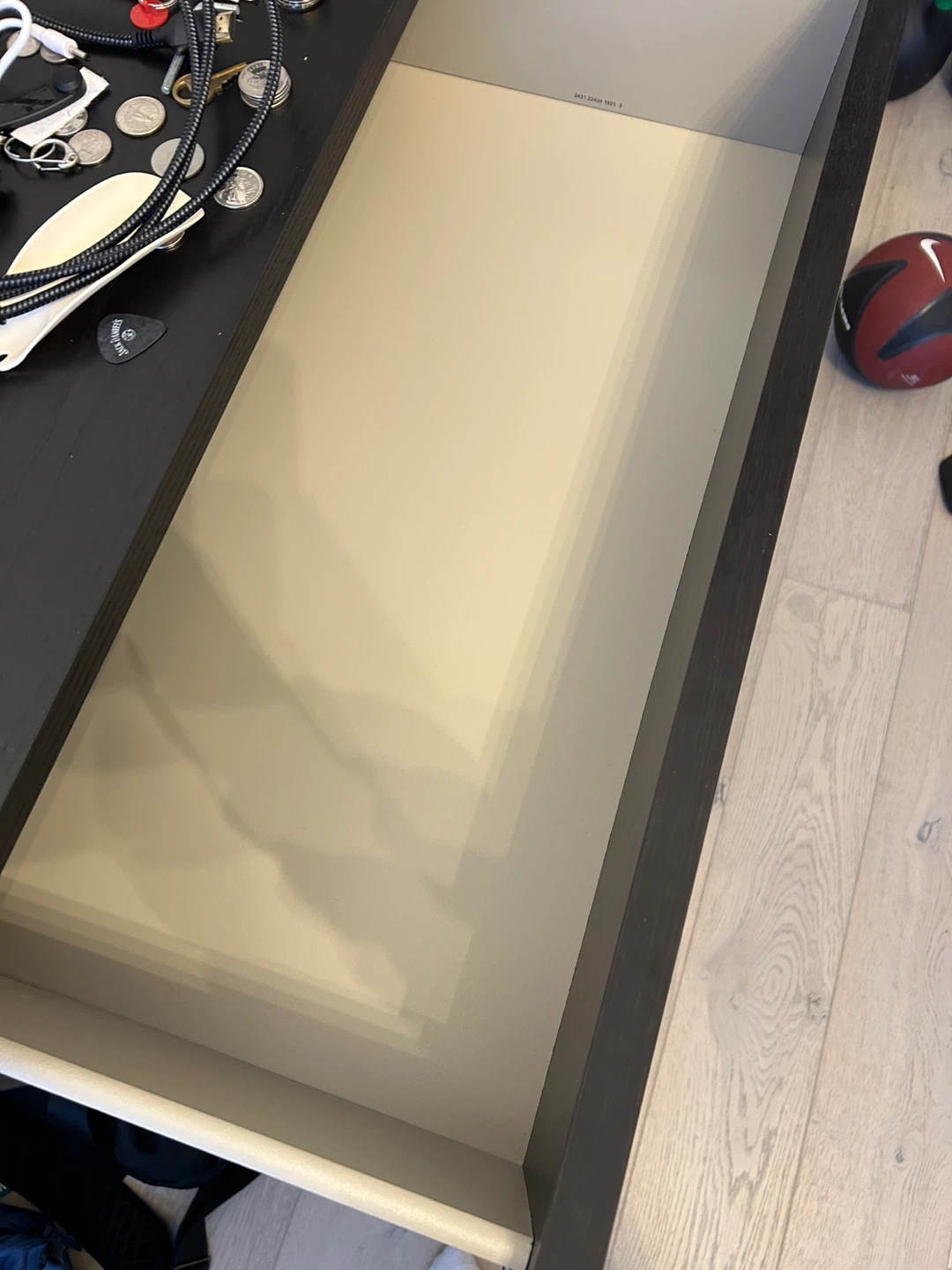 IKEA Malm 4-Drawer Dresser Black-Brown - photo 2