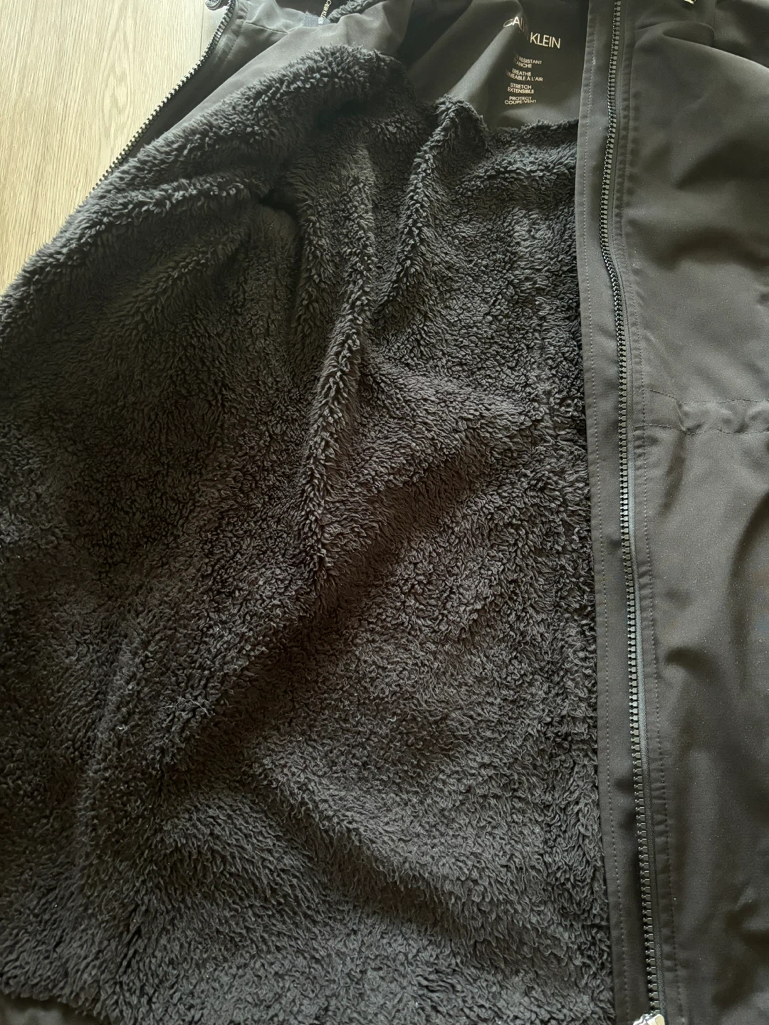 Calvin Klein water resistant fleece lined hoodied Winter Jacket - photo 2