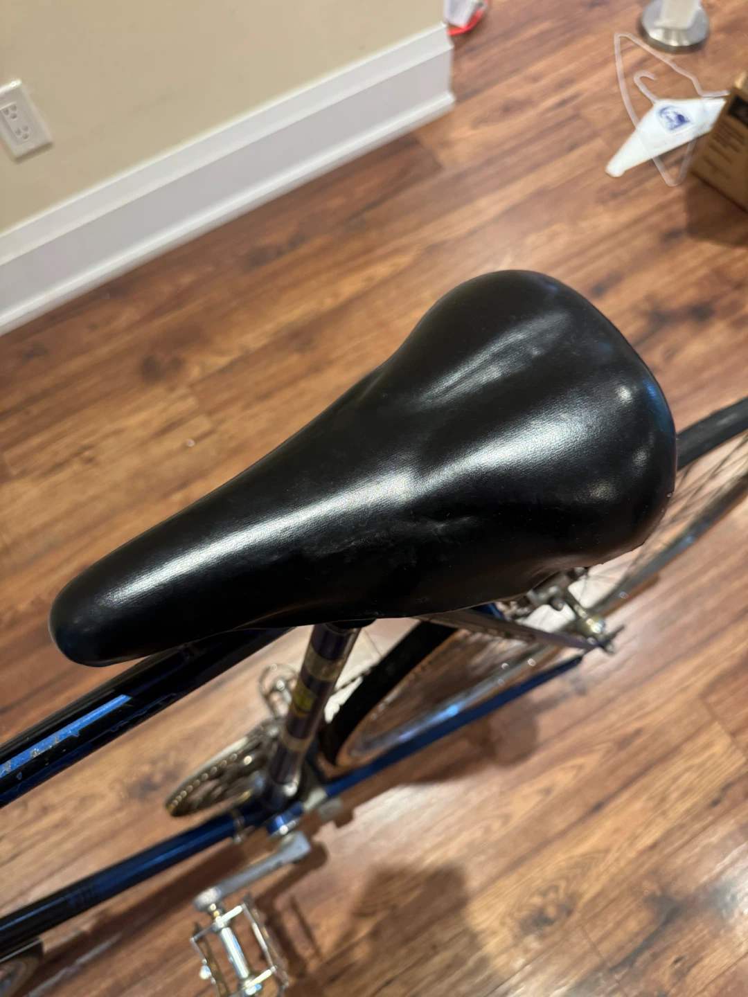 Vintage Road Bike Blue - photo 3