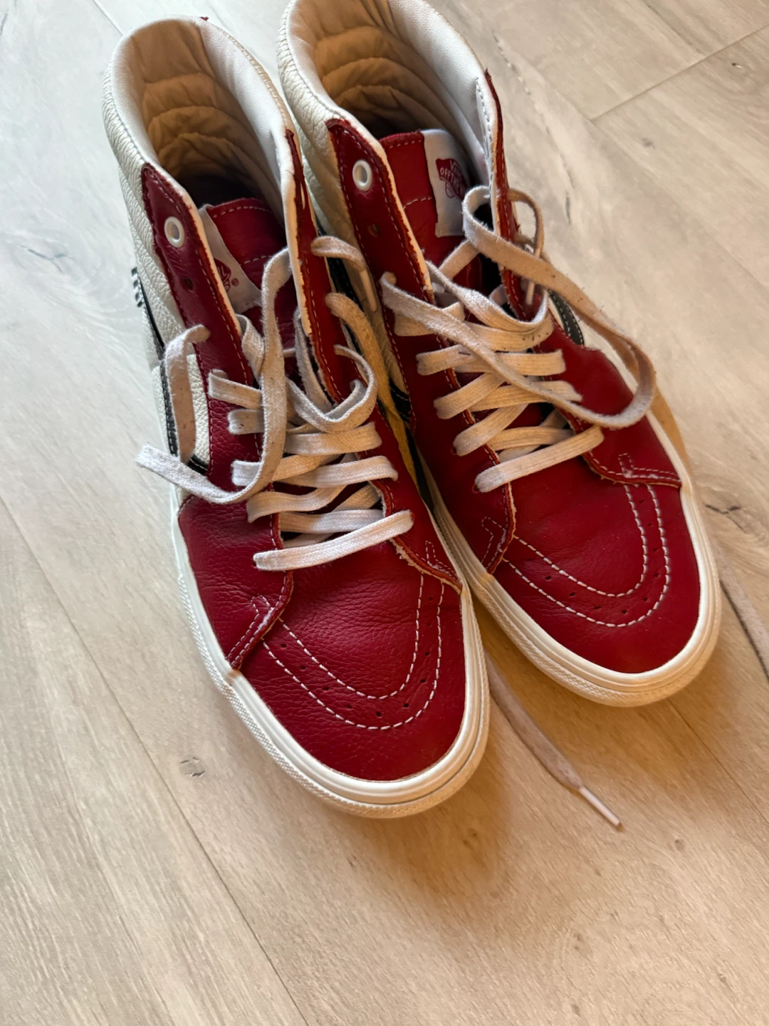 Vans Sk8-Hi Leather High Top Shoes - photo 2