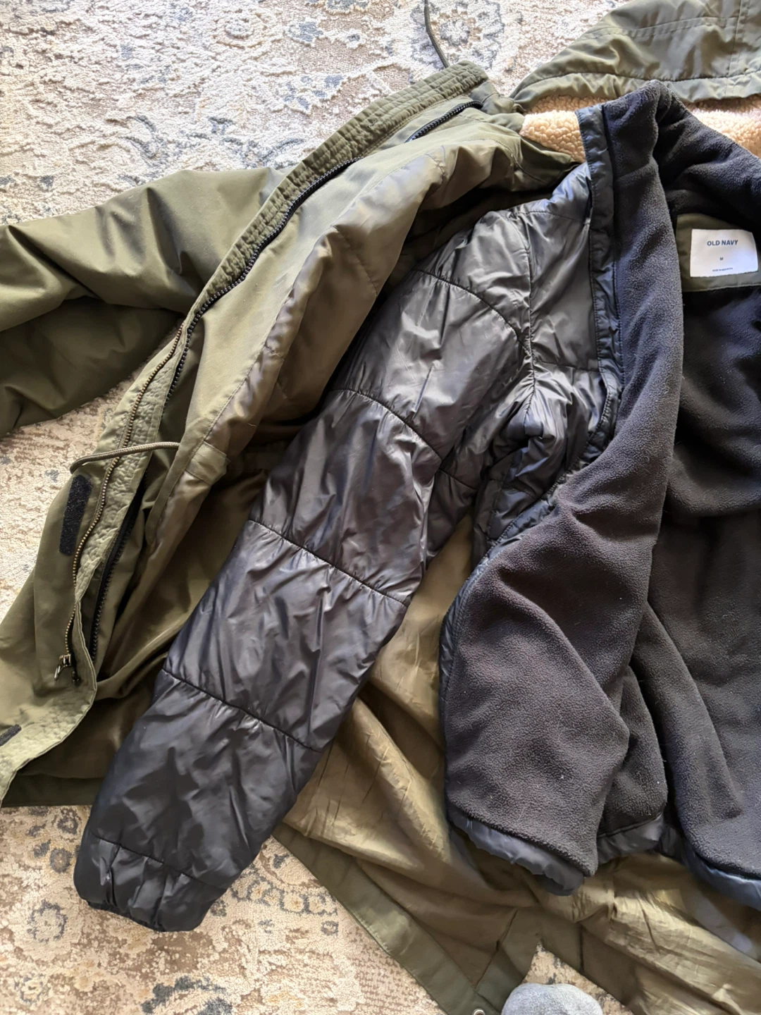 Old Navy Green Winter Parka - Size M - photo 3