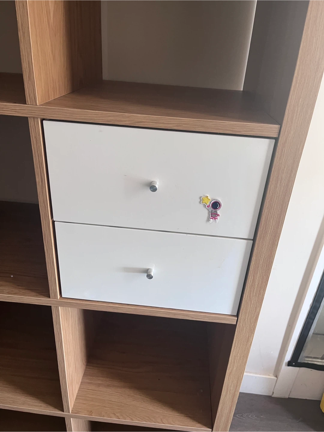 IKEA Kallax book Shelf Unit with Two Drawers