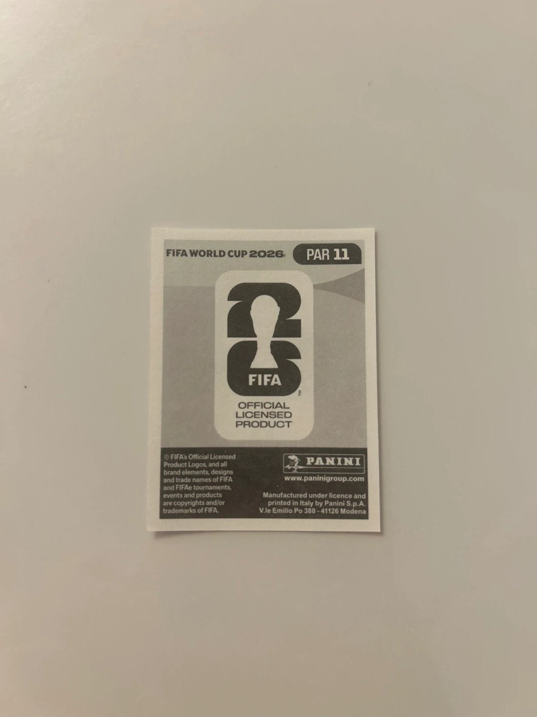 Panini FIFA World Cup 2026 Damián Bobadilla Sticker - photo 2