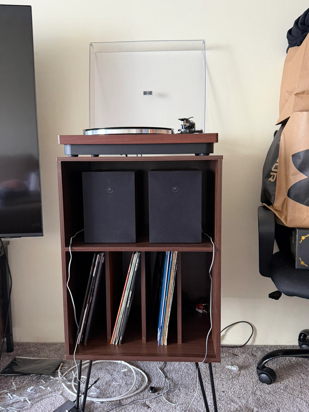 Turntable/ gramophone with speakers - photo 4