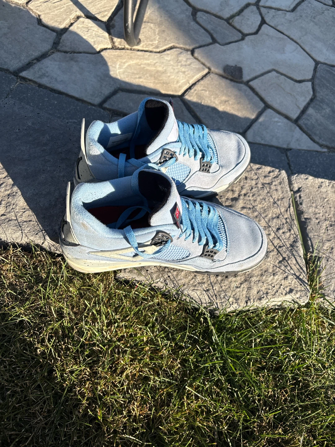 Air Jordan 4 University Blue size 9-5 - photo 4