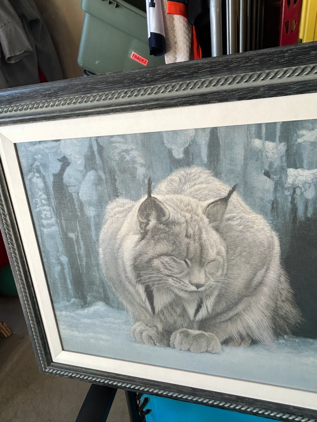 Robert Bateman Lynx Framed Print 1987 - photo 5