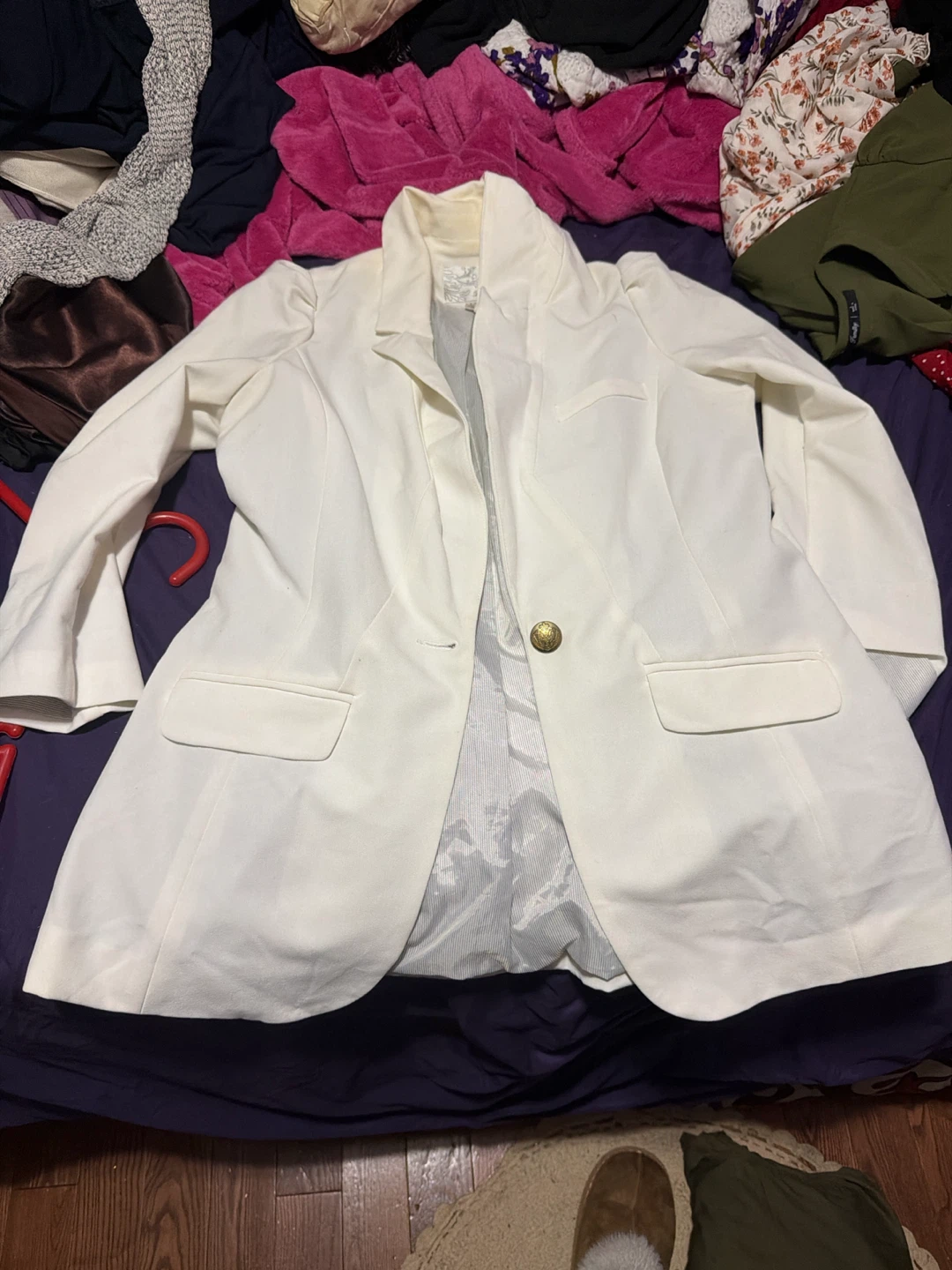 White Blazer
