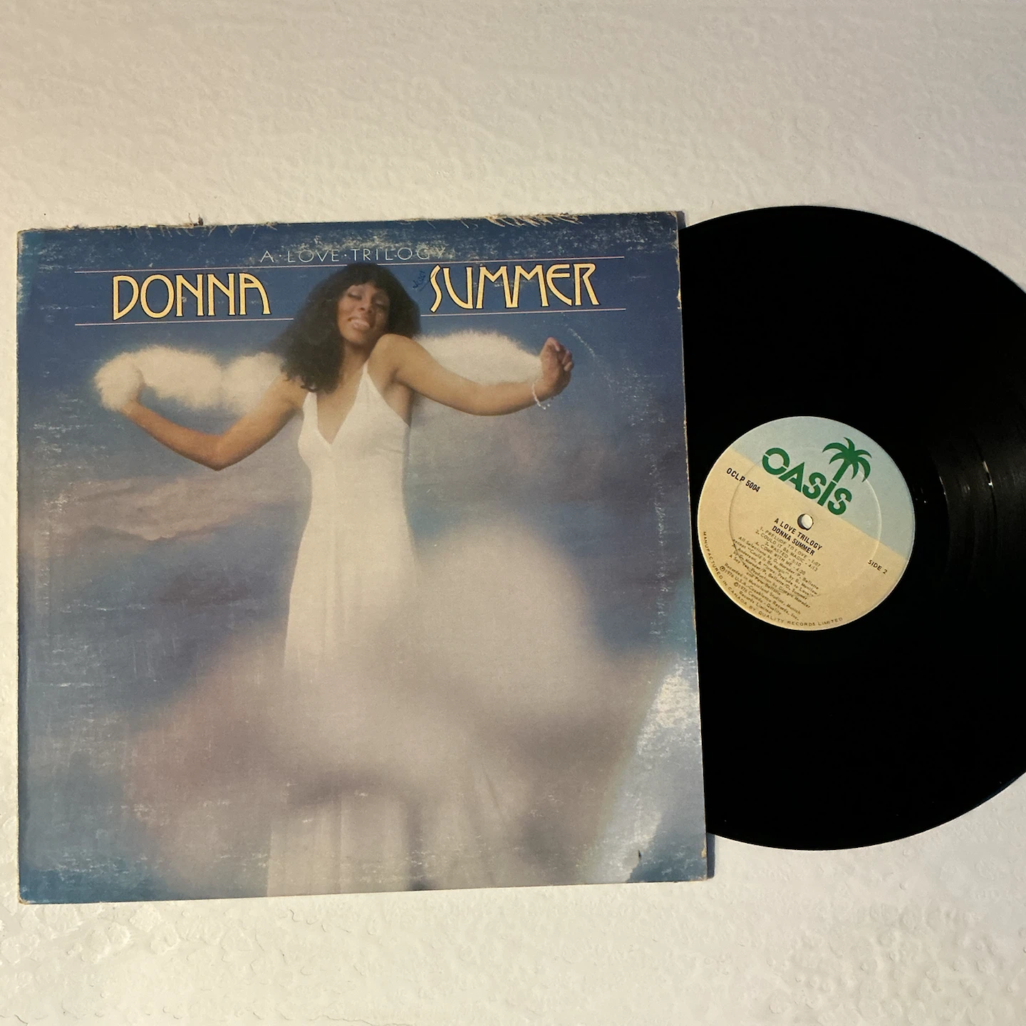 Donna Summer A Love Trilogy Vinyl Record