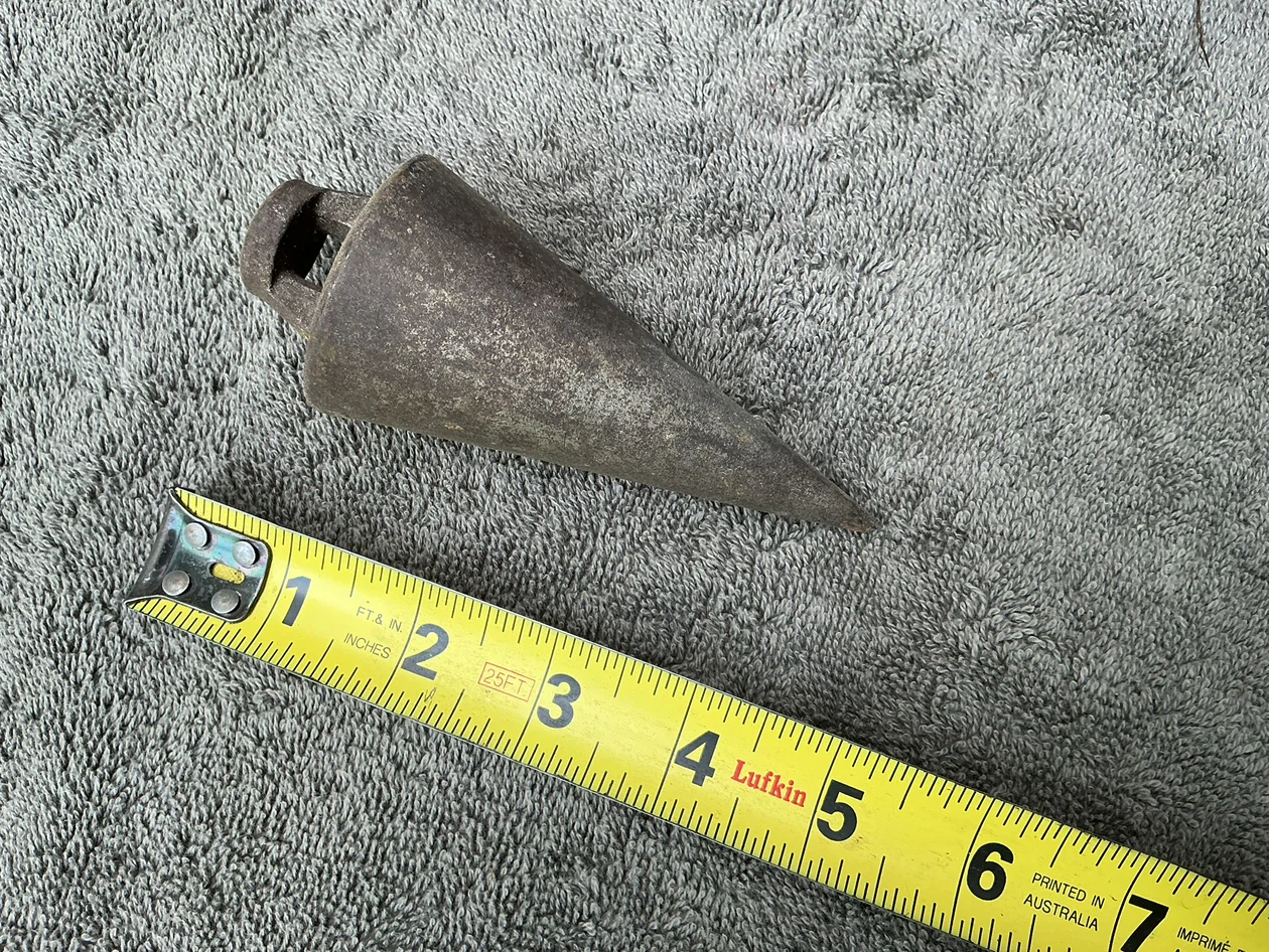 Vintage Metal 5 Inch Plumb Bob ! - photo 2