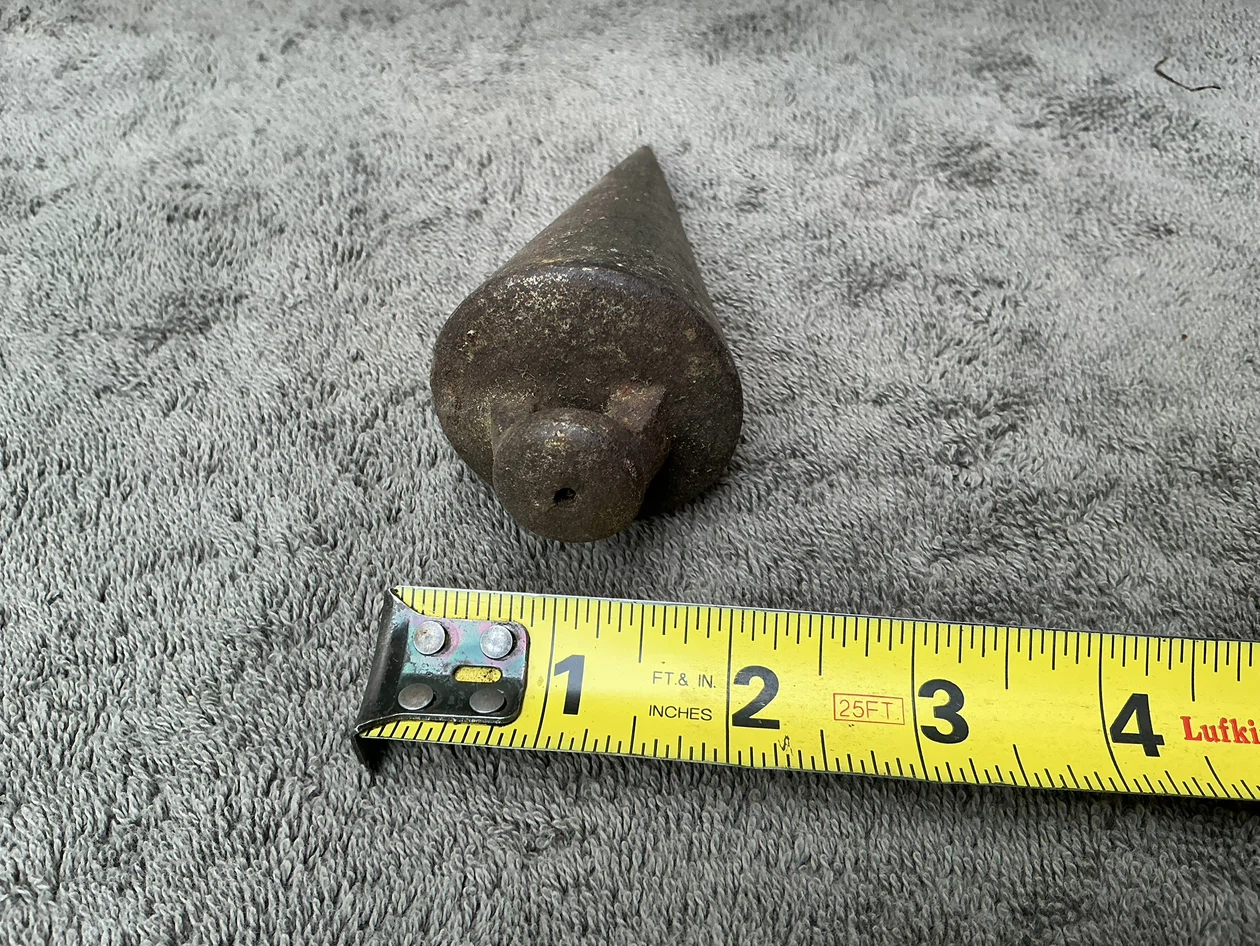 Vintage Metal 5 Inch Plumb Bob ! - photo 4