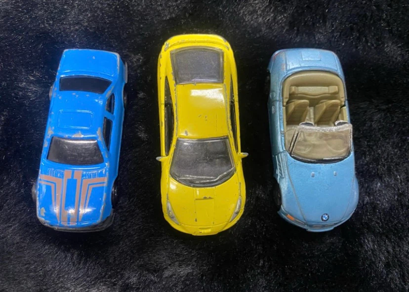 🏈 Vintage 90s/00s Toy Car Lot (Thunderbird, Celica, BMW Z3)