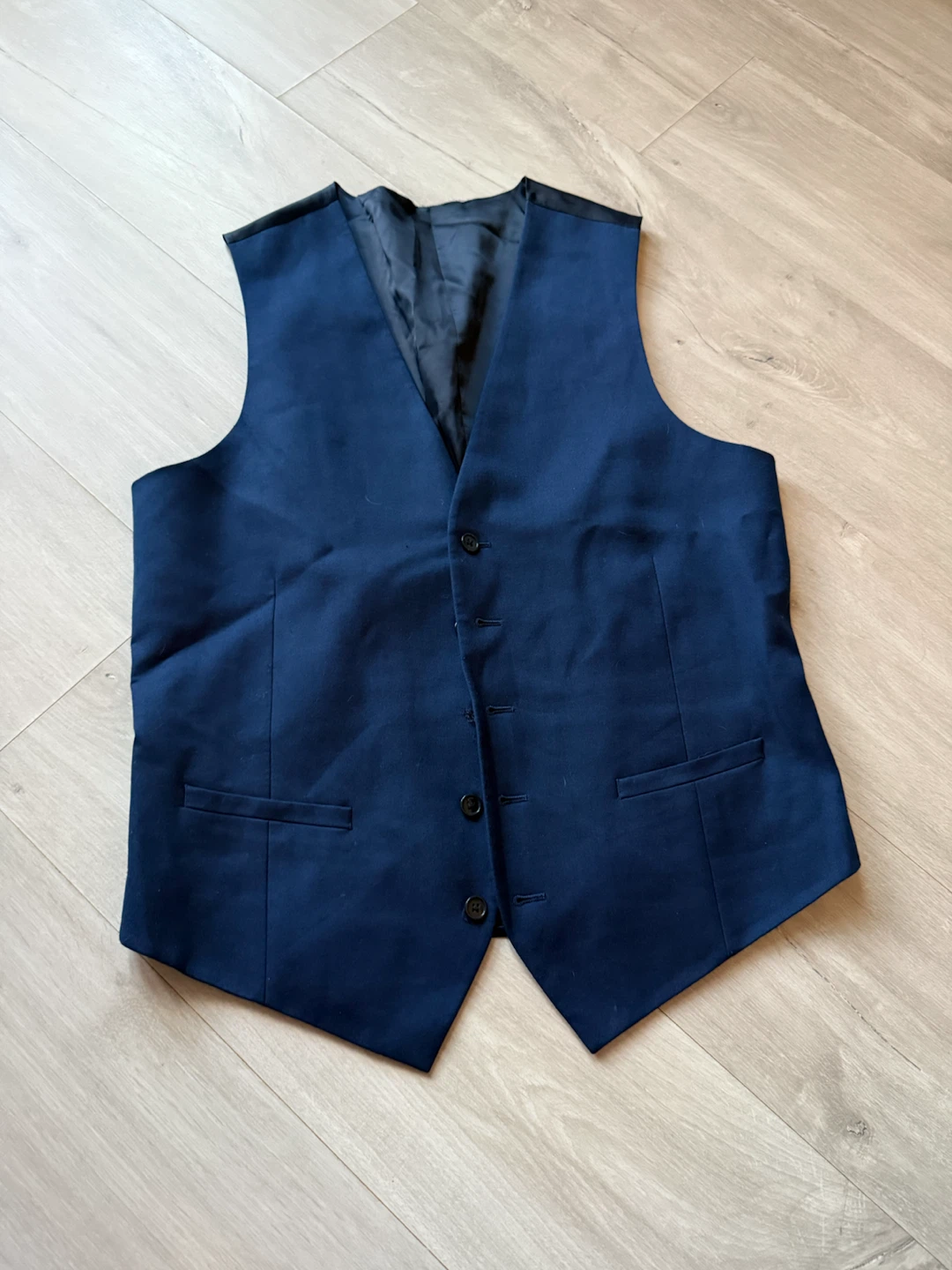 Navy Blue Dress Vest